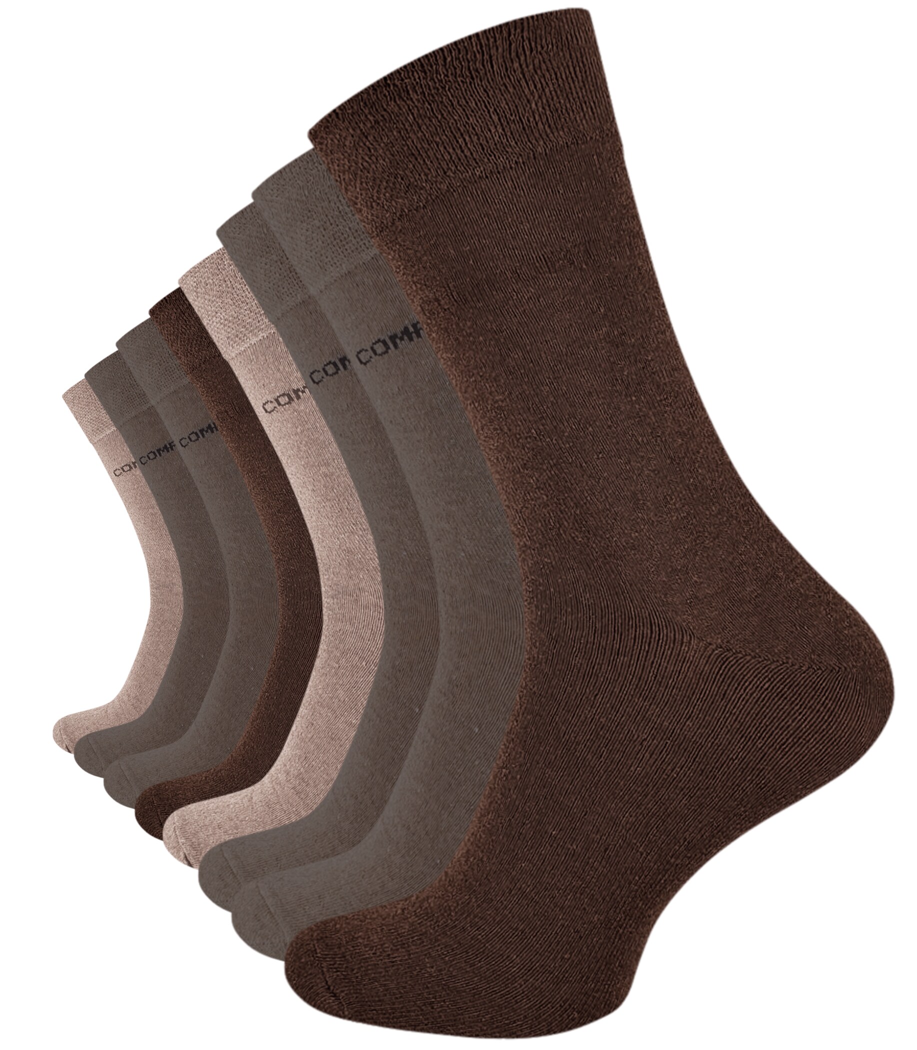 Cotton Prime&reg; Socken COMFORT 8 Paar, ohne Gummibund - Bild 1