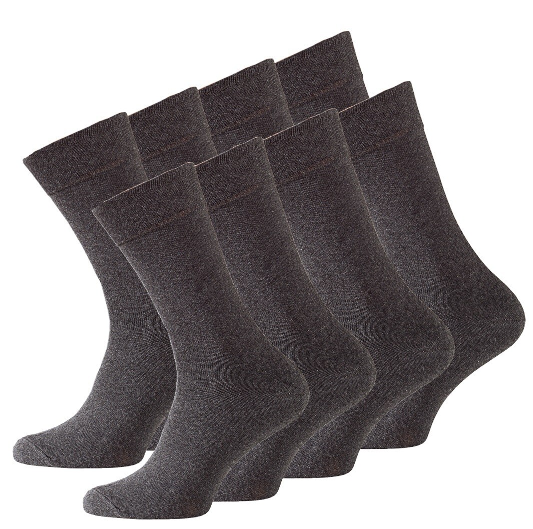 Cotton Prime&reg; Baumwoll Socken ohne Gummibund 8 Paar - Bild 1