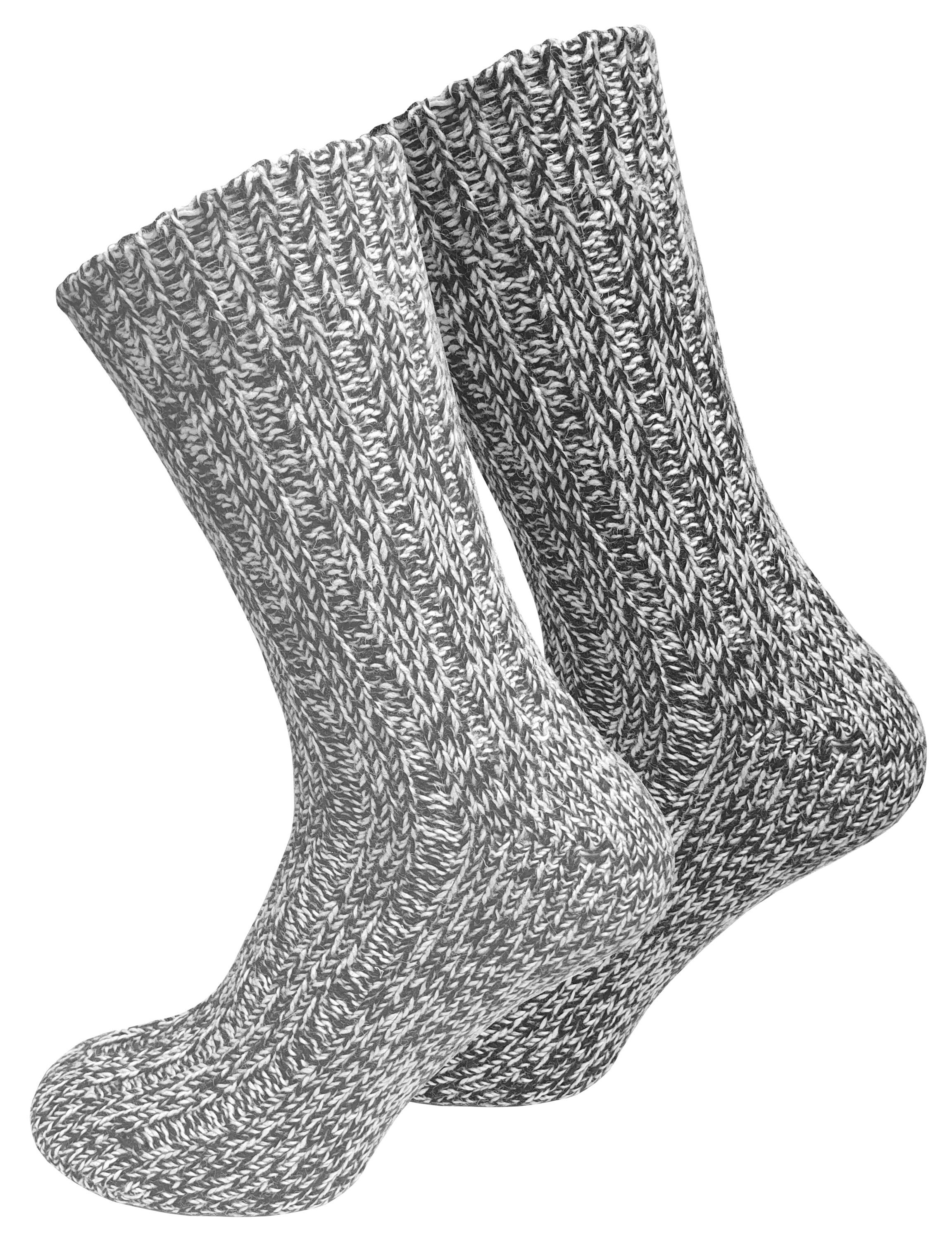 Cotton Prime&reg; Norweger Strick-Socken 2 Paar, Unisex - Bild 1