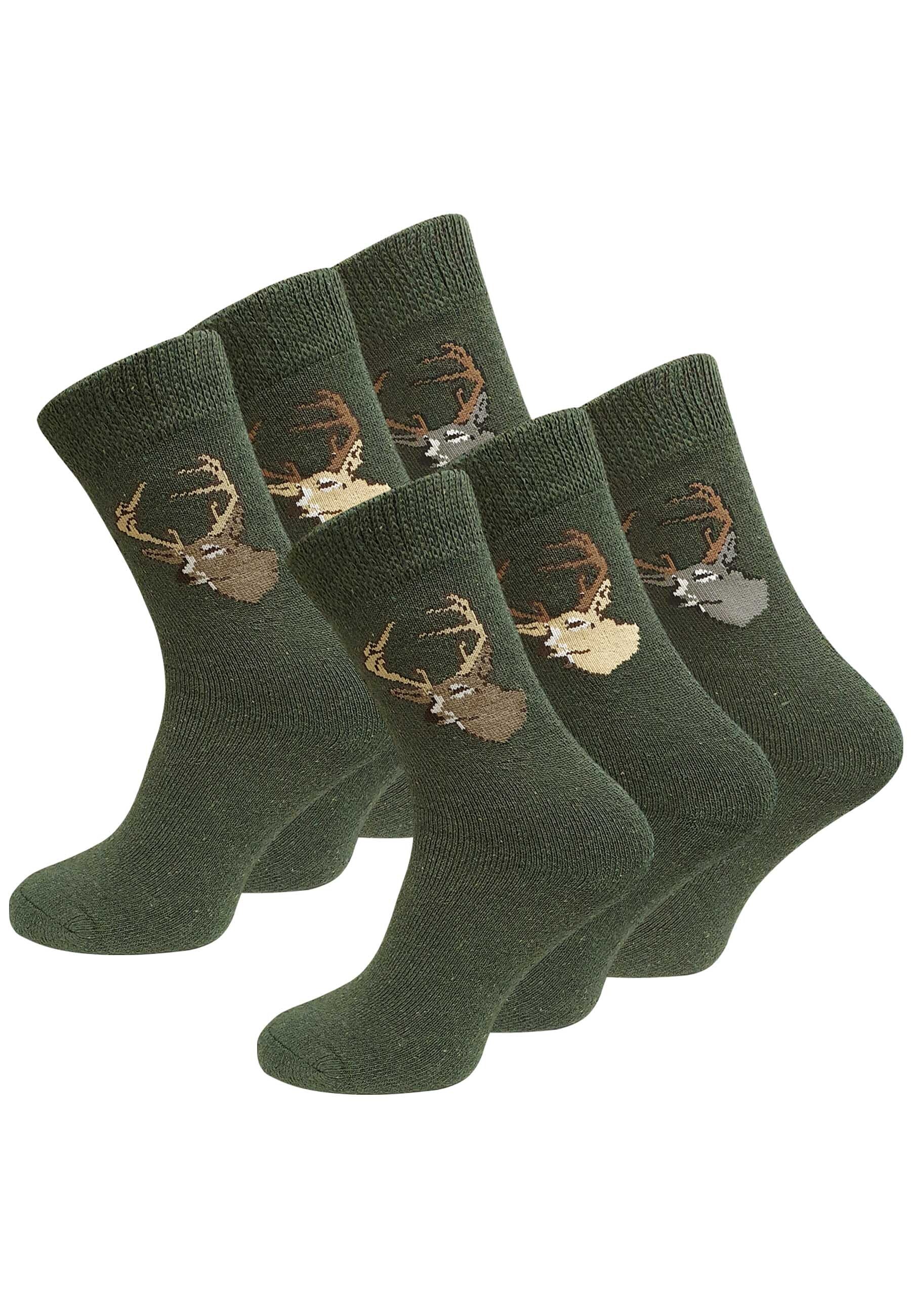 Cotton Prime&reg; J&Auml;GER und Outdoor Socken 6 Paar - Bild 1