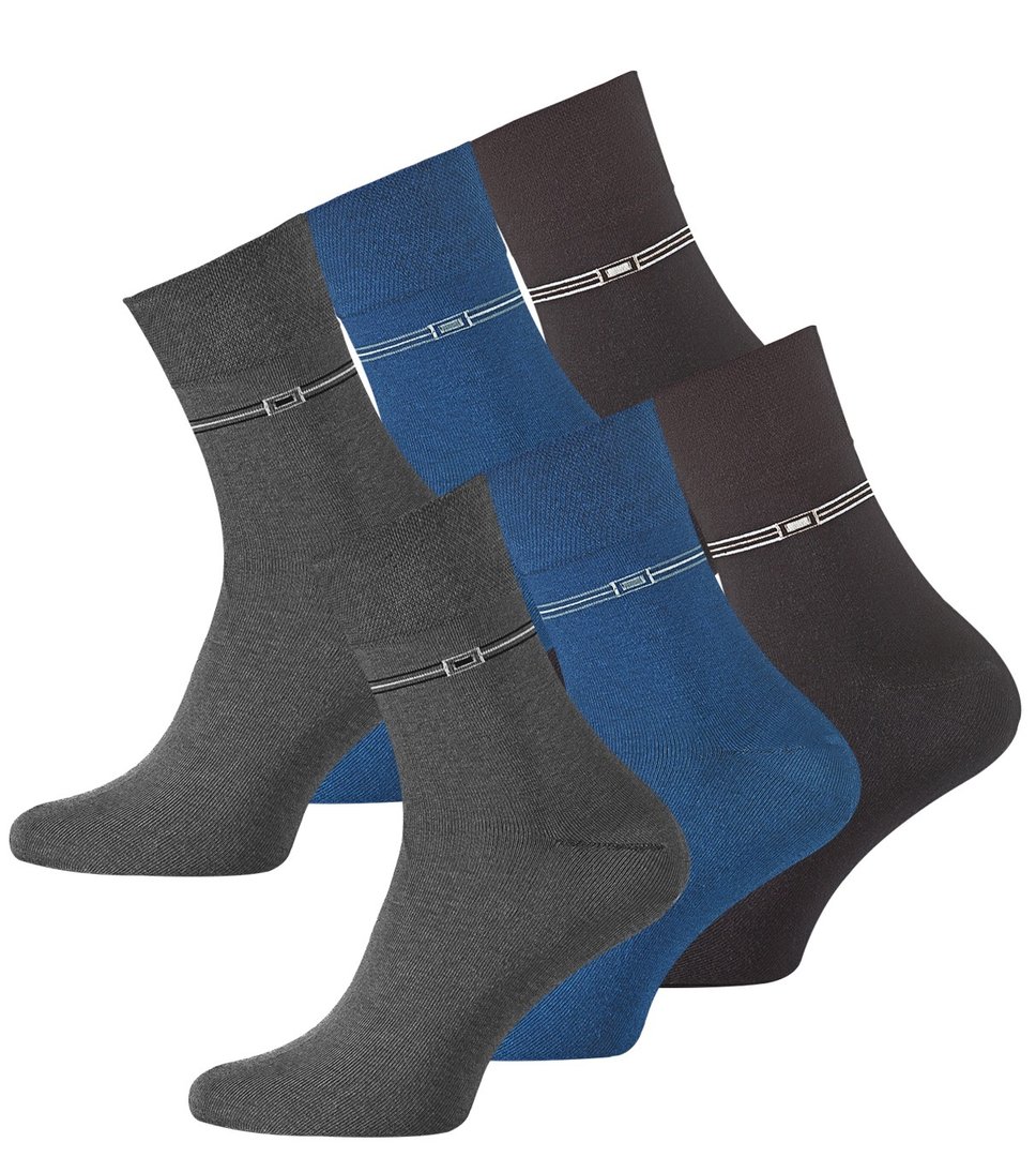 Cotton Prime&reg; Kurzschaft Socken 6 Paar - Bild 1
