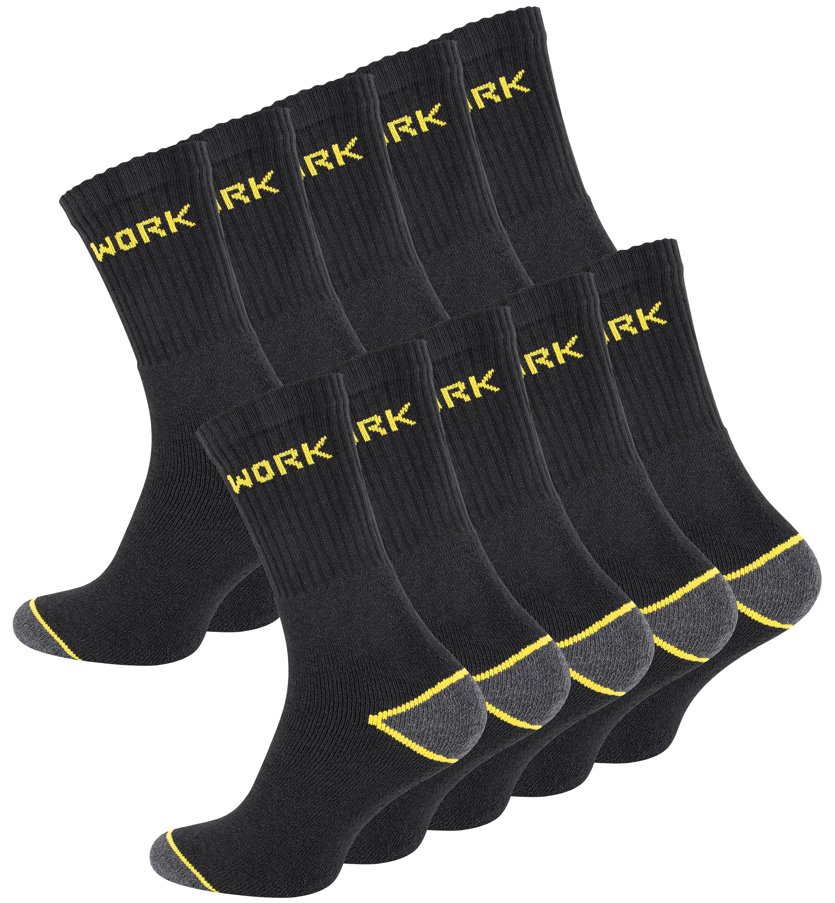 Cotton Prime&reg; 10 Paar Arbeitssocken Work-Socks - Bild 1
