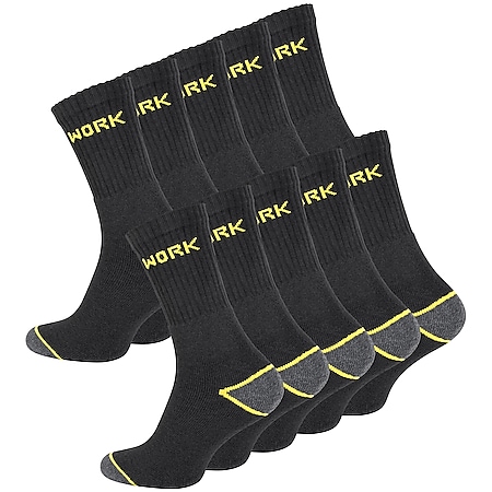 Cotton Prime® 10 Paar Arbeitssocken Work-Socks - Bild 1