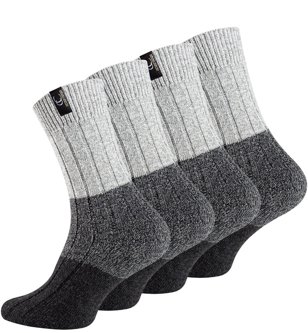 Clark Crown&reg; Norweger Wollsocken 4 Paar - Bild 1