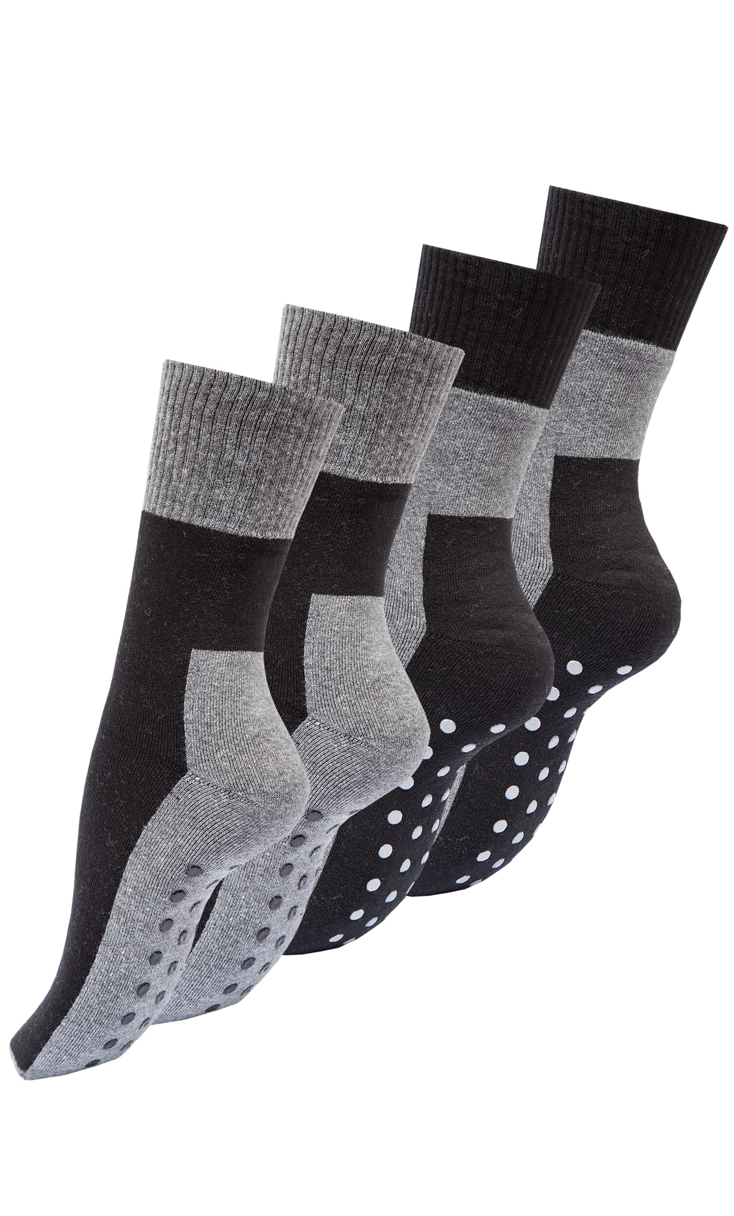Vincent Creation&reg; ABS Socken 4 Paar Stoppersocken - Bild 1