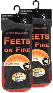 Stark Soul® Thermo Socken  2er Pack FEETS on FIRE - Bild 1