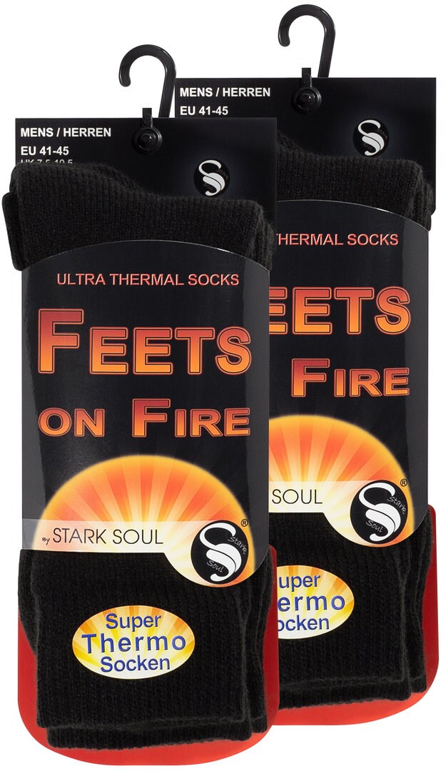Stark Soul&reg; Thermo Socken  2er Pack FEETS on FIRE - Bild 1