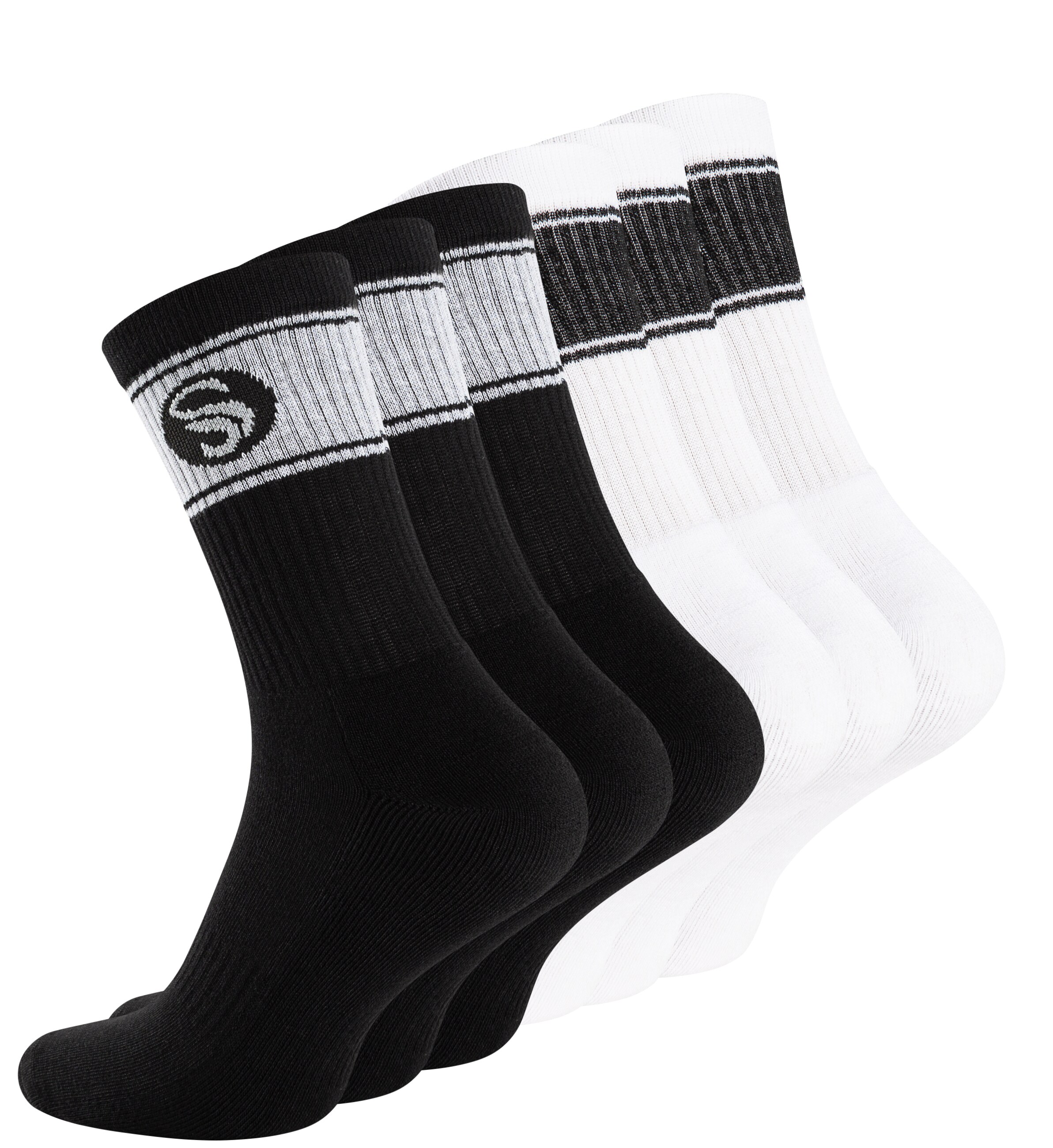 Stark Soul&reg; 6 Paar Sportsocken im RETRO Design - Frotteesohle - Bild 1