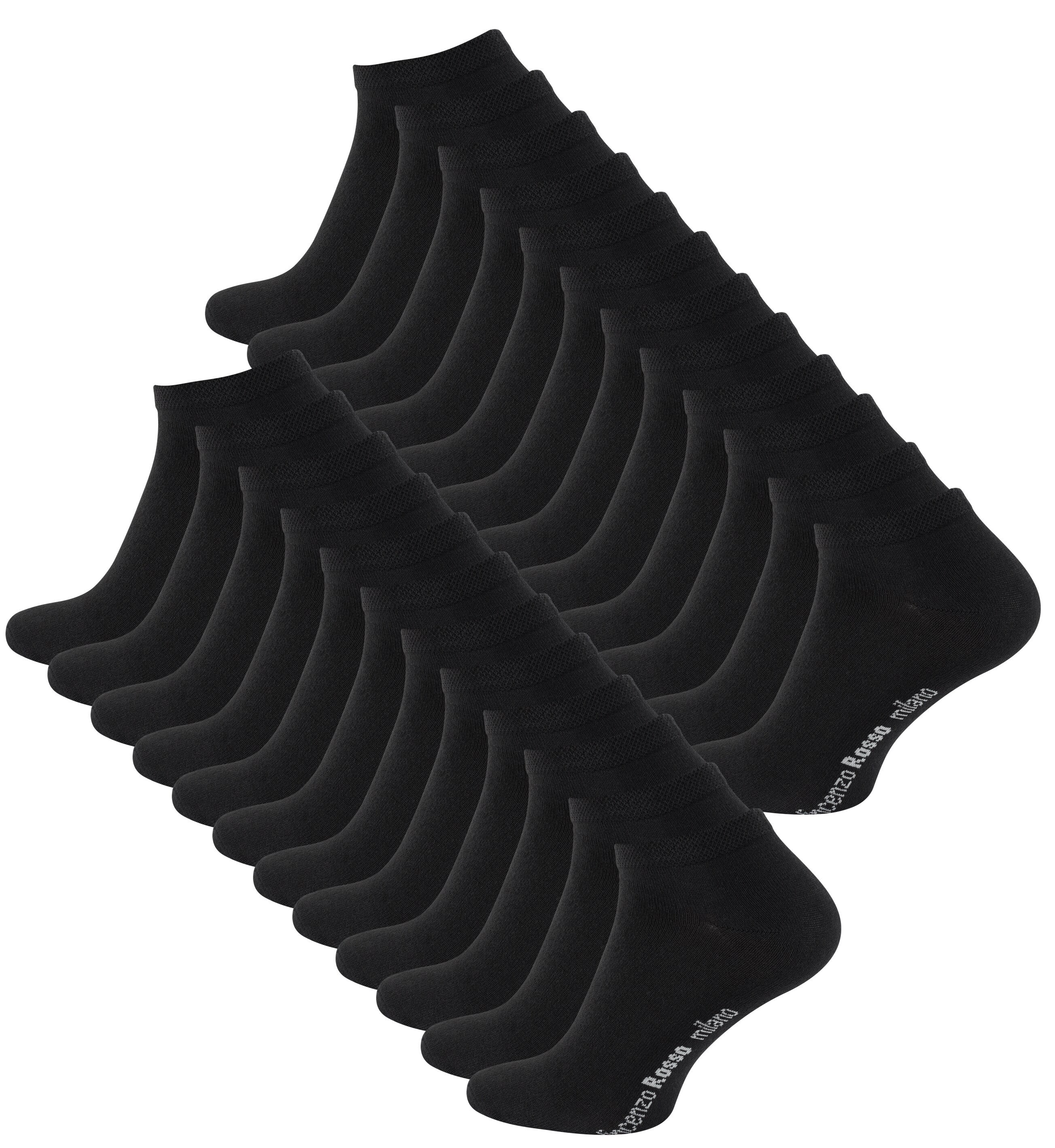 Vincenzo Rosso 24 Paar Sneaker Socken - Bild 1