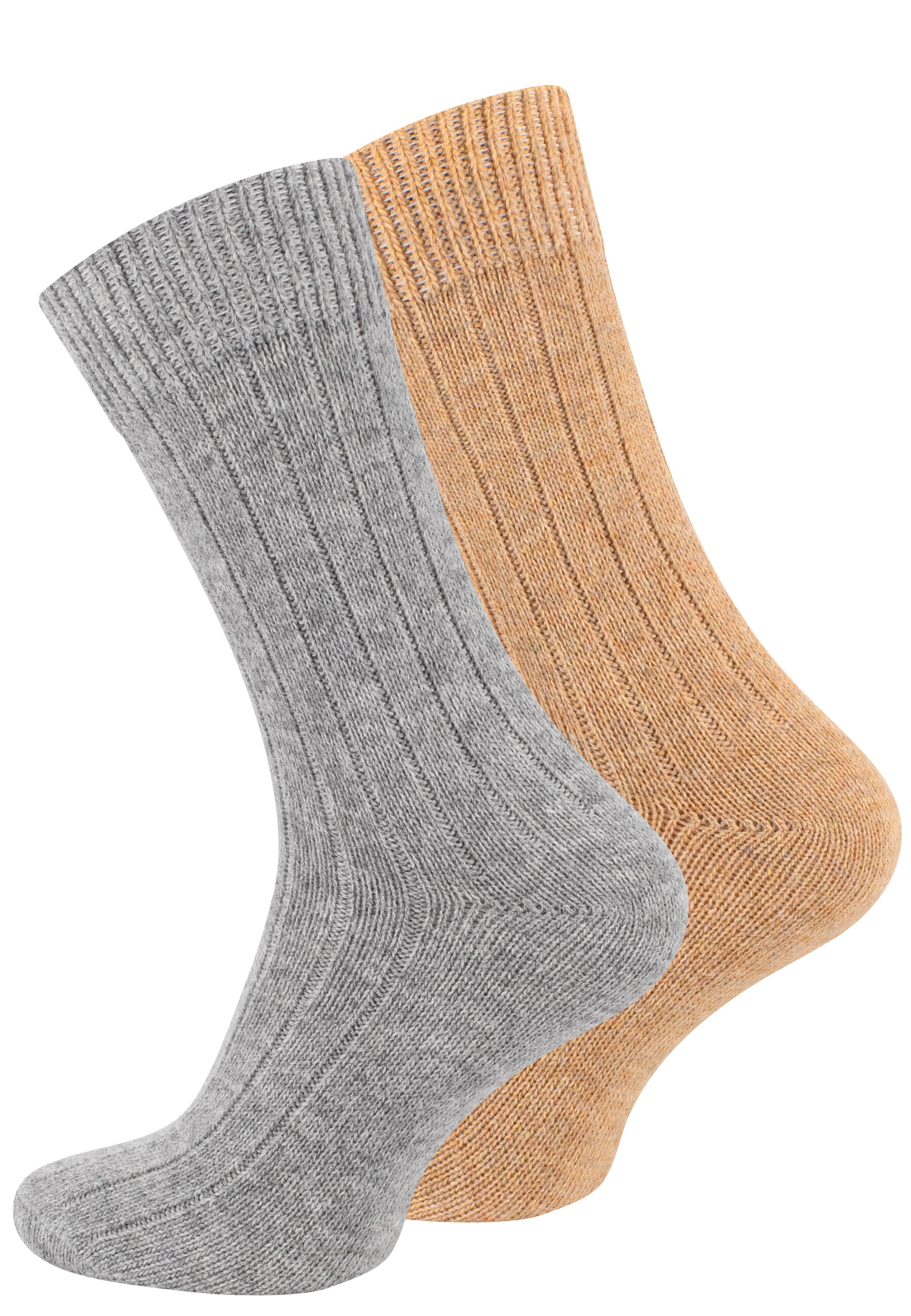 Cotton Prime&reg; 2 Paar Wollsocken Alpaka Socken - Bild 1