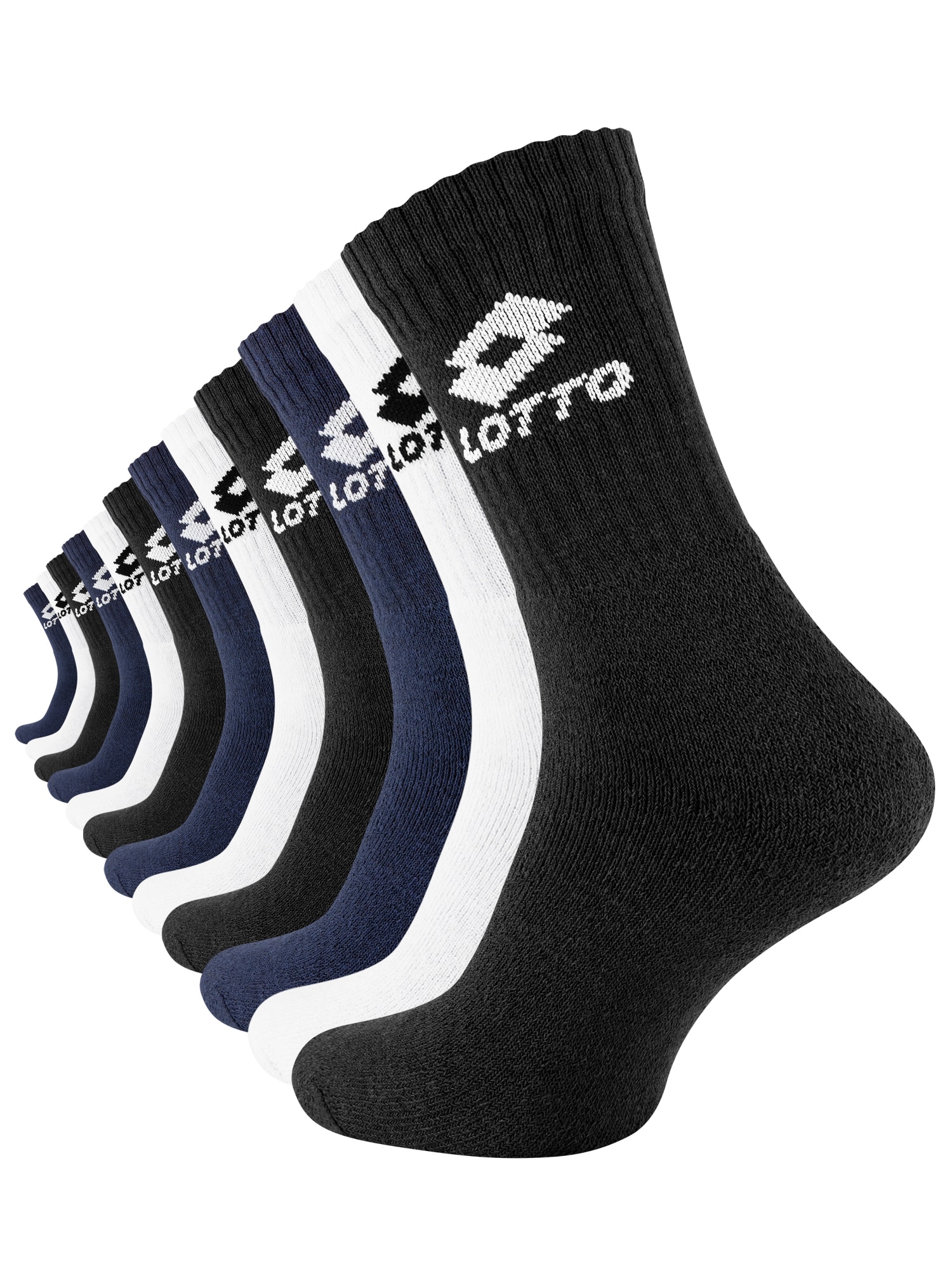 LOTTO Sportsocken 12 Paar LOTTO Socken Tennissocken - Bild 1