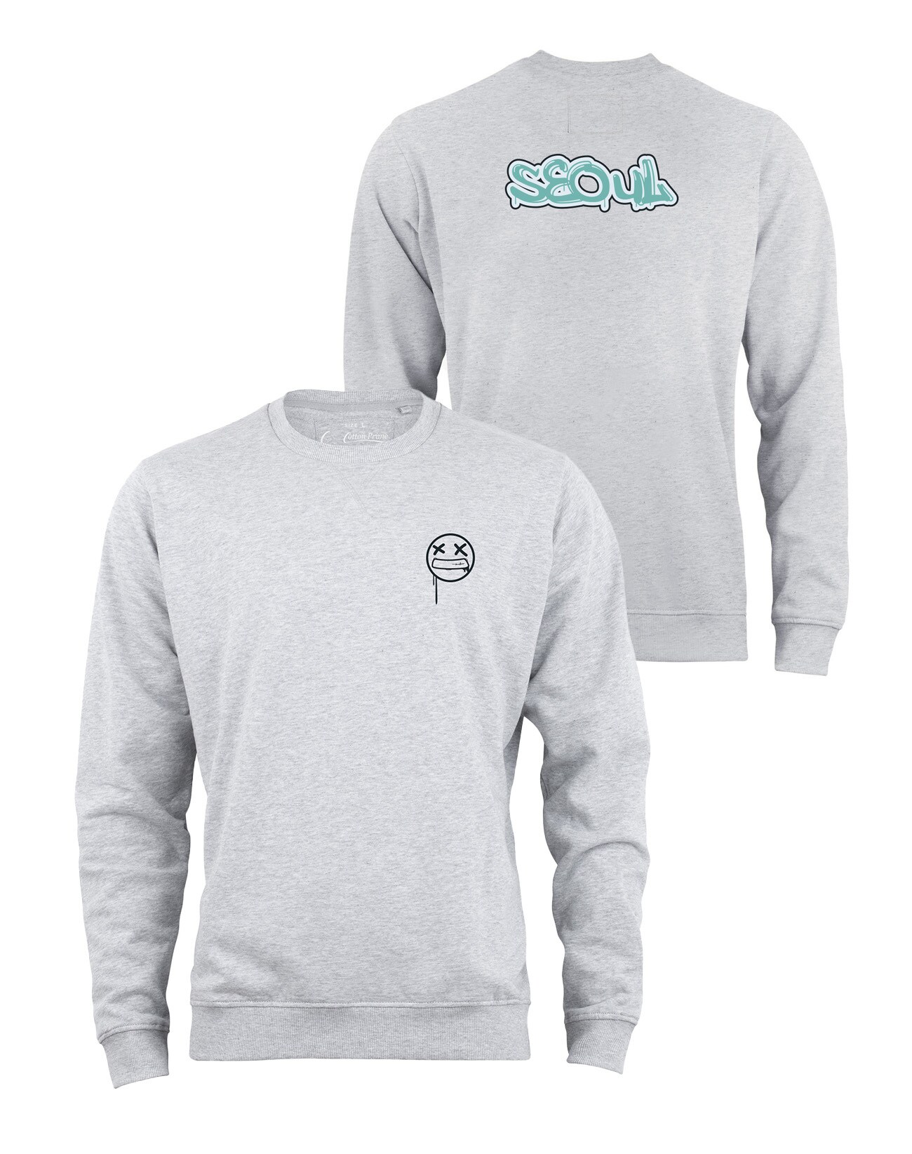 Cotton Prime&reg; Sweatshirt Street Art Seoul - Weltenbummler Kollektion - Bild 1