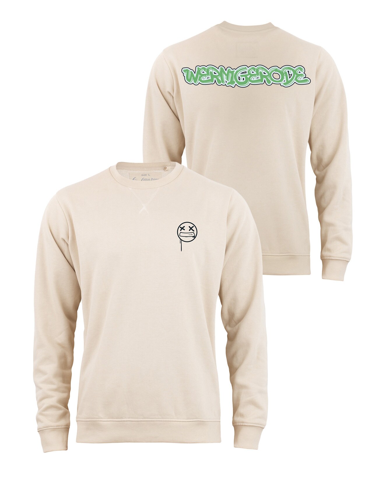 Cotton Prime&reg; Sweatshirt Street Art Wernigerode - Weltenbummler Kollektion - Bild 1