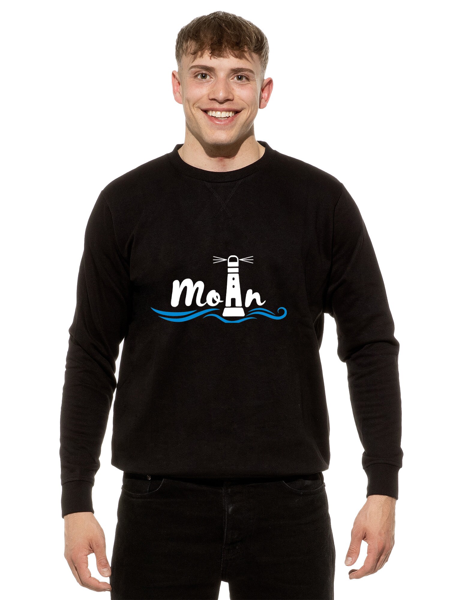 Cotton Prime&reg; Sweatshirt Leuchtturm Moin - Bild 1