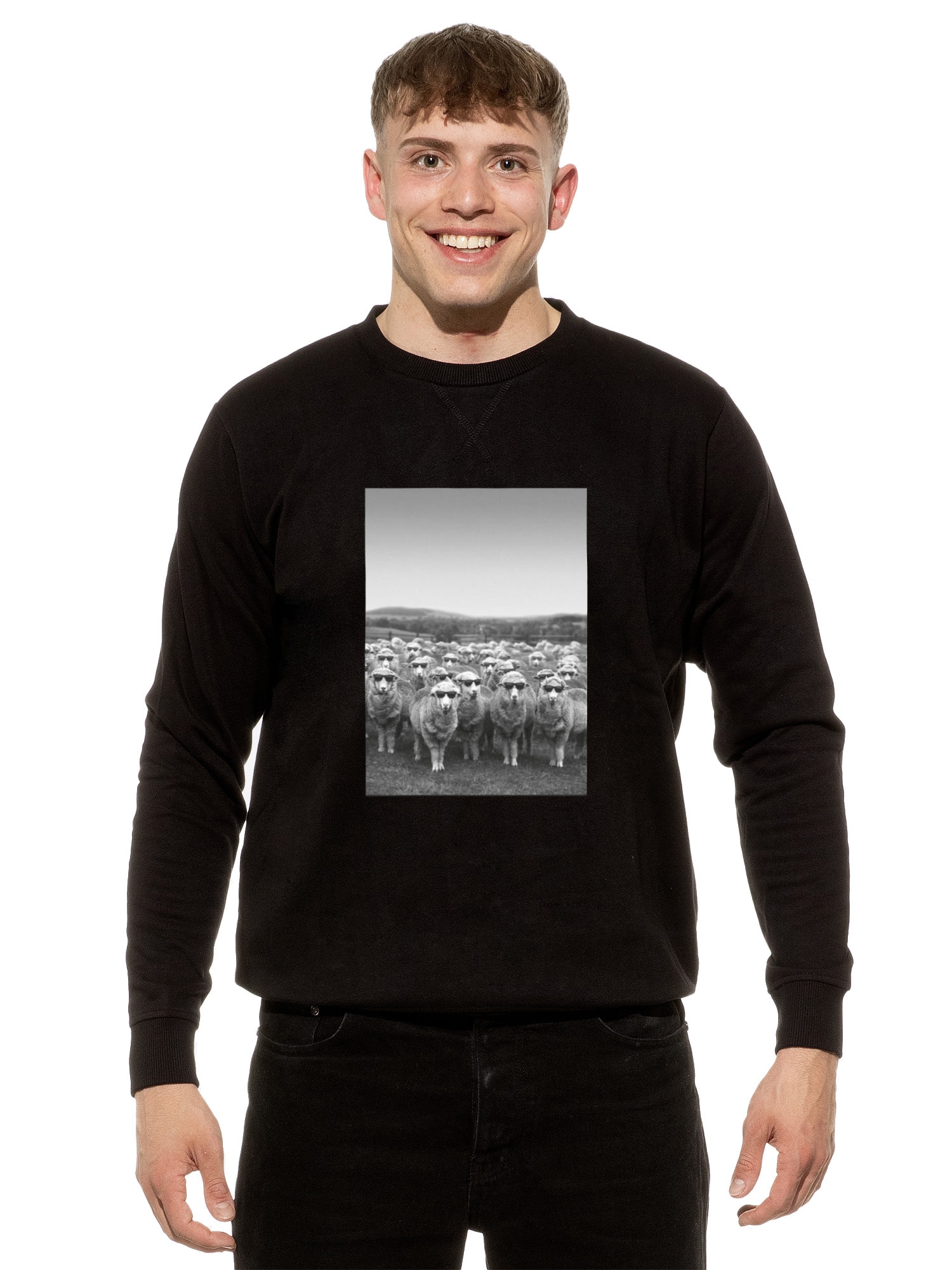 Cotton Prime&reg; Sweatshirt Schafe - Bild 1