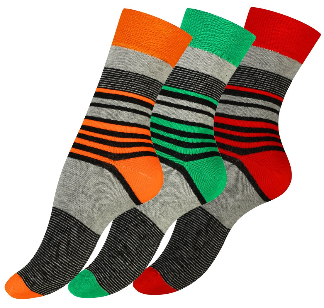 VCA&reg; Socken 3 Paar, Candy Strips - Bild 1