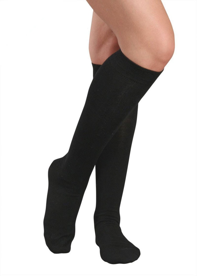 Yenita&reg; Kniestr&uuml;mpfe 3 Paar, Baumwolle - Bild 1