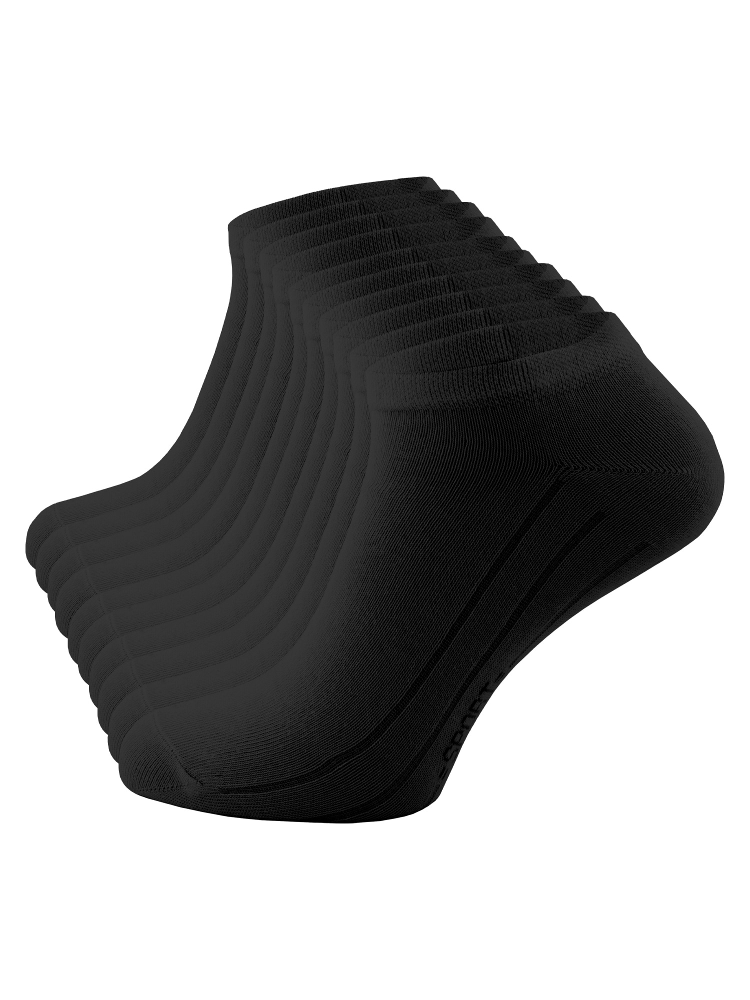 Cotton Prime&reg; 10 Paar Damen Sneaker Socken Sportsocken mit Rippsohle - Bild 1