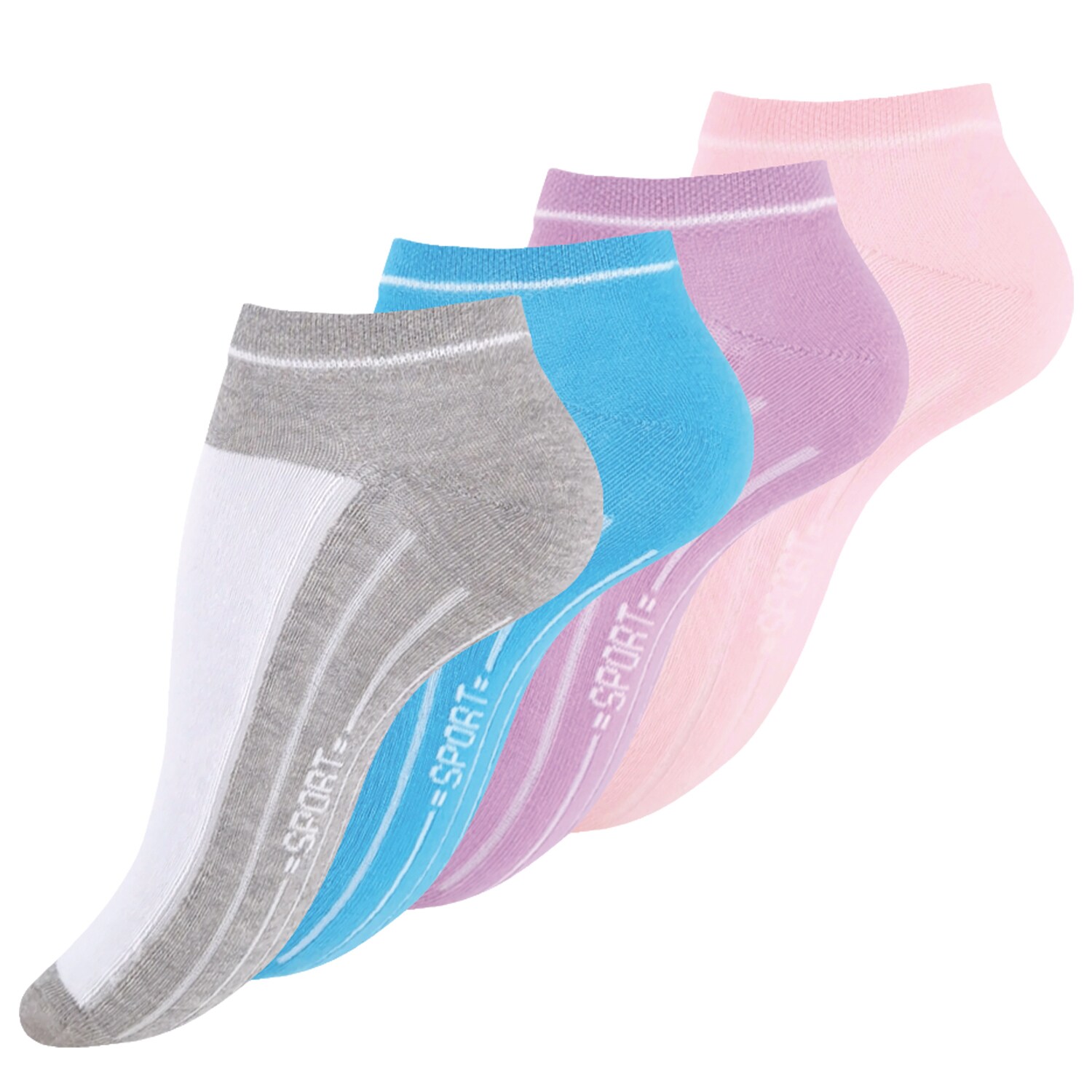 Cotton Prime&reg; Sneaker Socken 8 Paar, mit Rippsohle - Bild 1