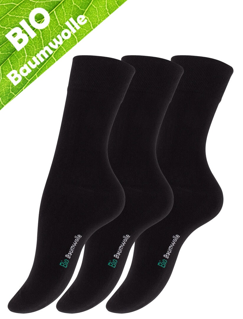 Vincent Creation&reg; Bio-Baumwoll Socken 6 Paar - Bild 1