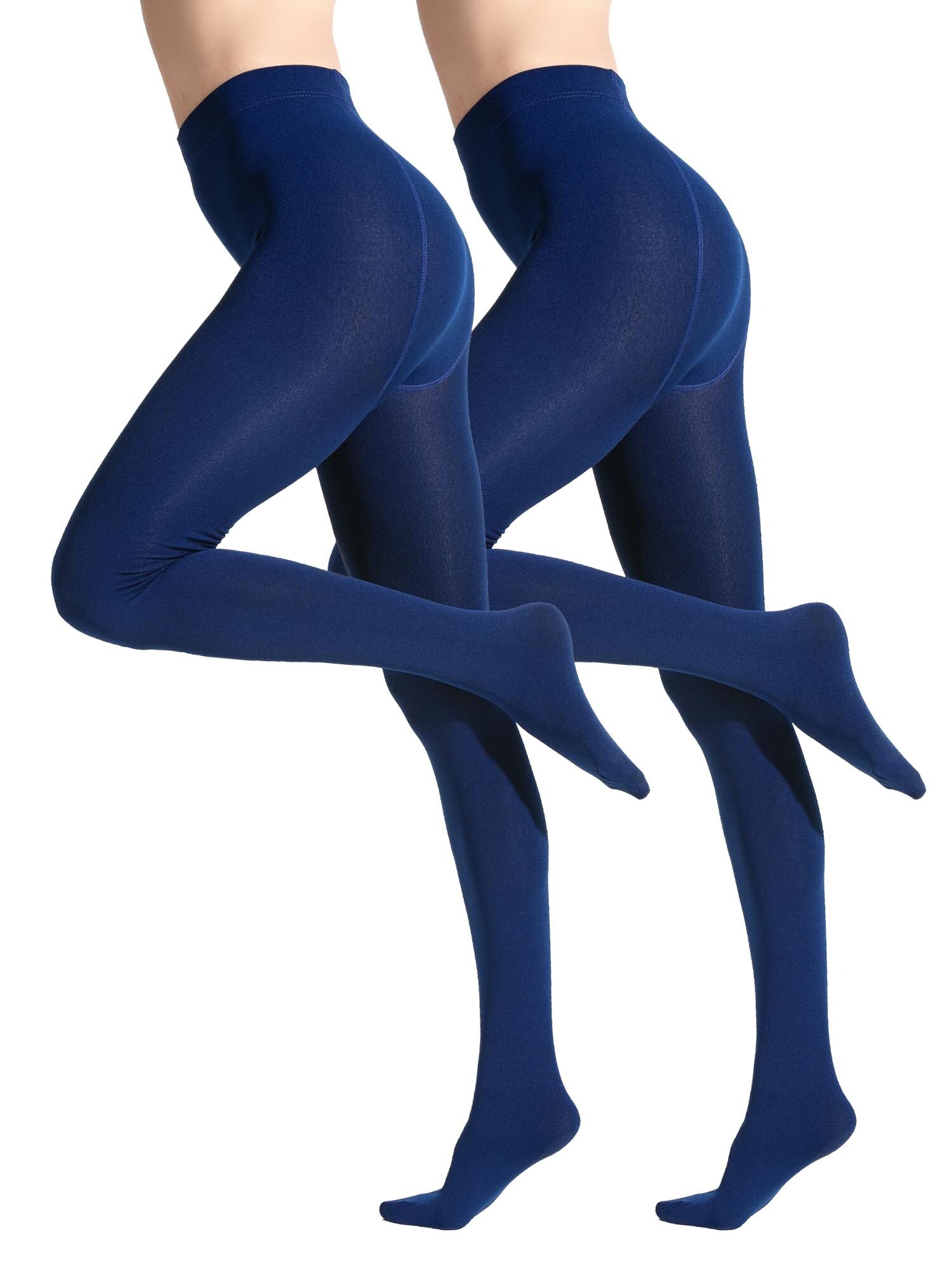 Yenita&reg; 2er Pack Thermostrumpfhosen Strumpfhose gef&uuml;ttert Thermal - Bild 1