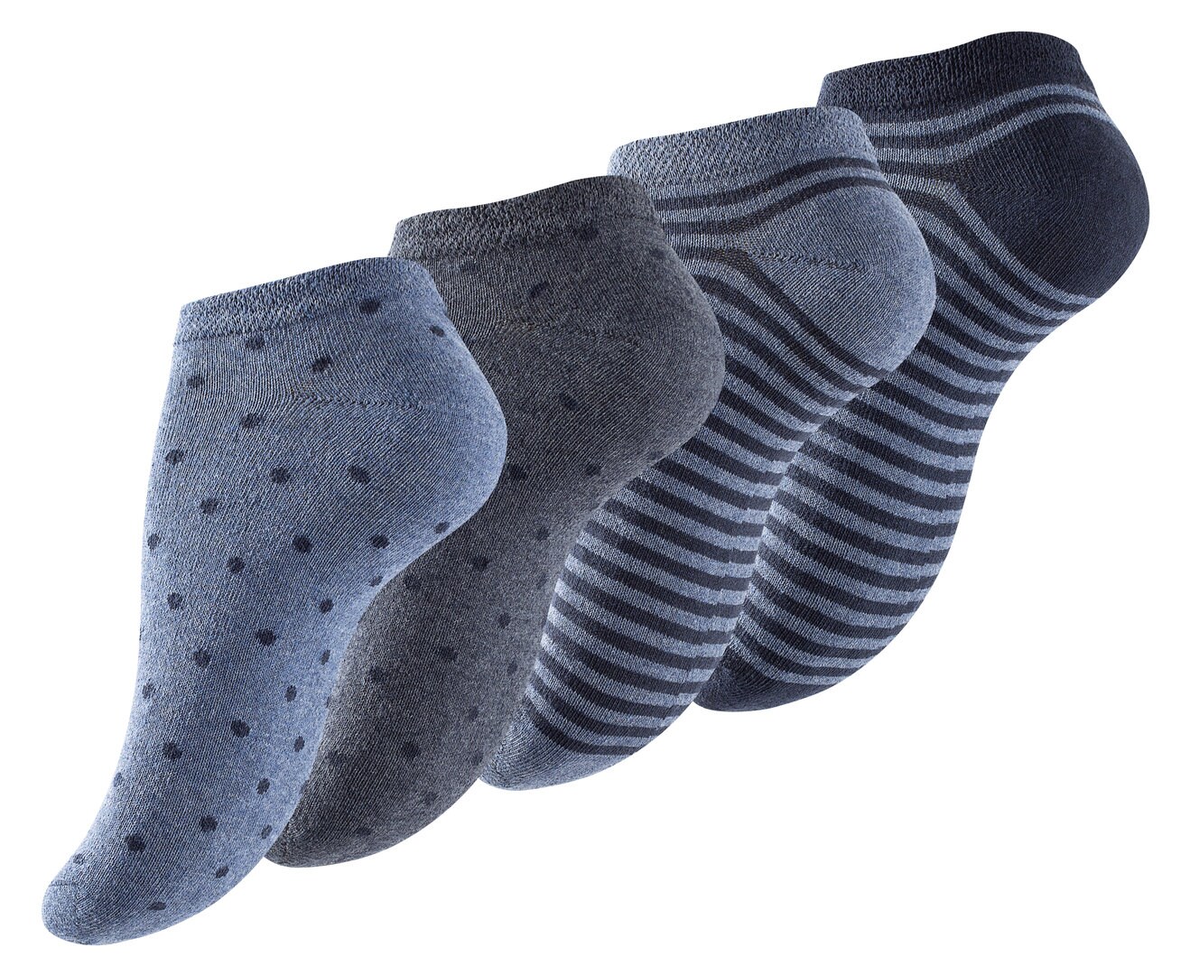 Vincent Creation&reg; Sneaker Socken "Dot&acute;s and Stripes&ldquo; 8 Paar - Bild 1