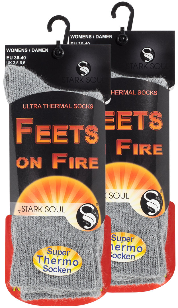 Stark Soul&reg; Thermo Socken 2er Pack FEETS on FIRE - Bild 1