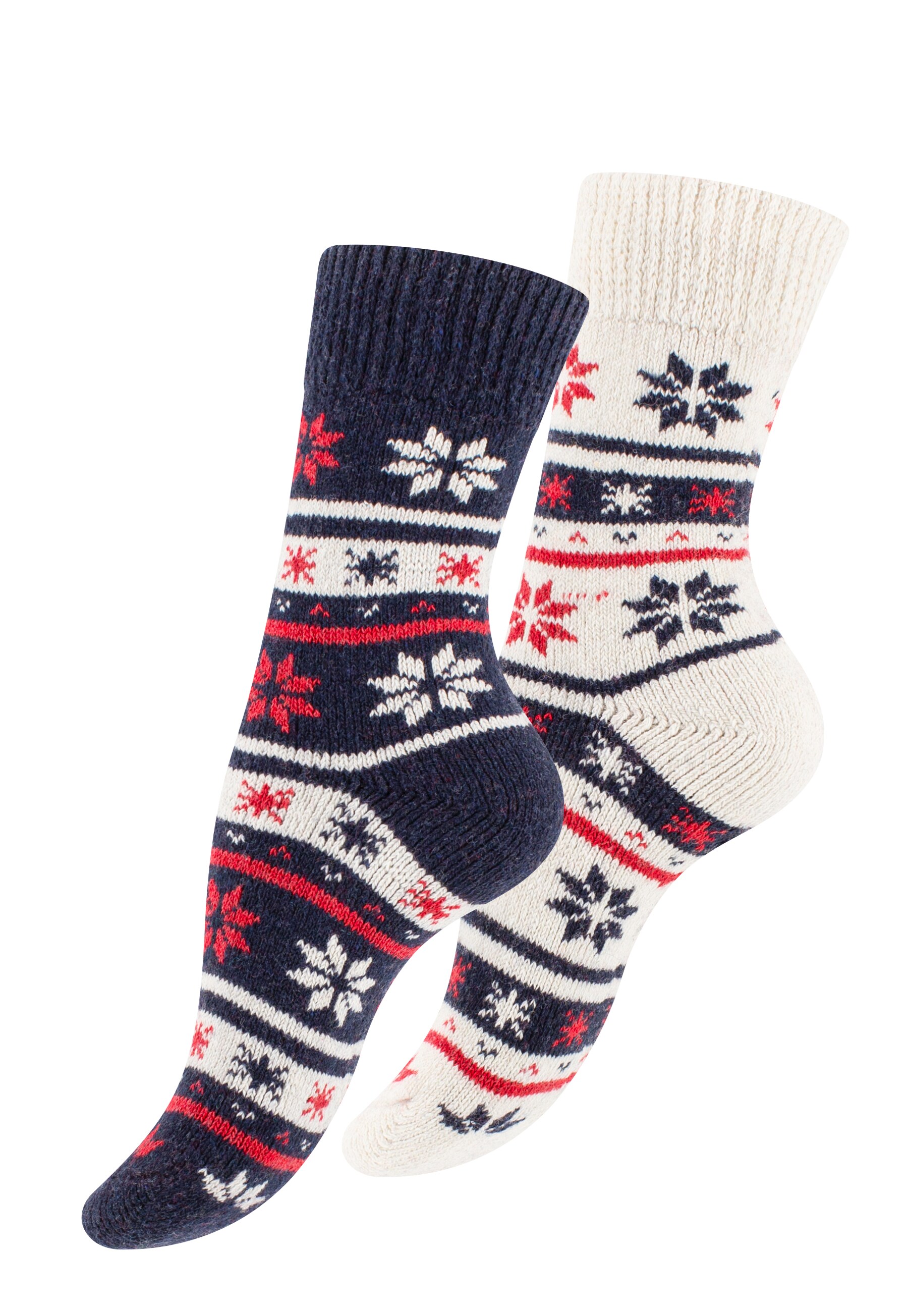 Cotton Prime&reg; 2 Paar Thermosocken Unisex Wintersocken mit Wolle - Bild 1