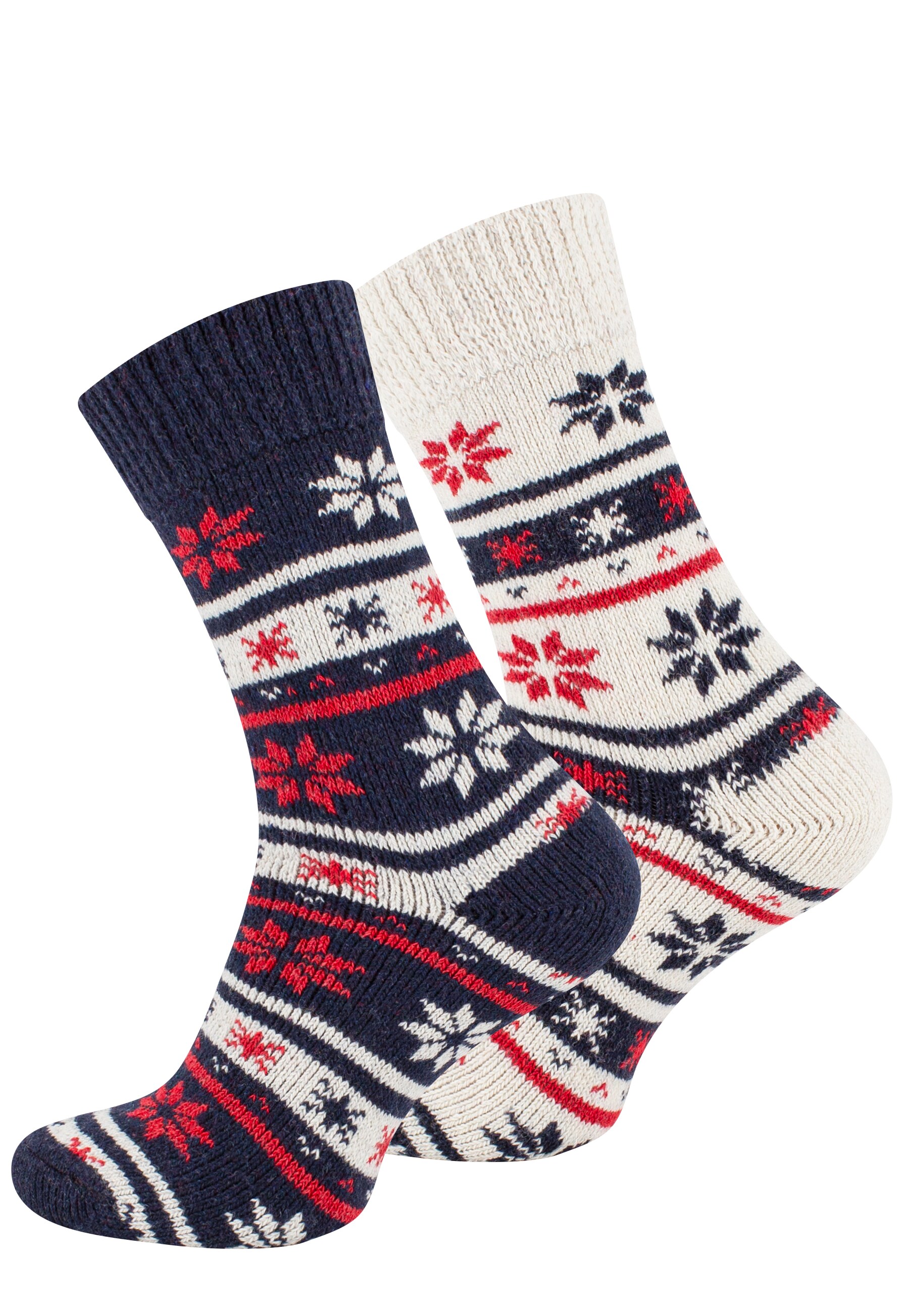 Cotton Prime&reg; 2 Paar Thermosocken Unisex Wintersocken mit Wolle - Bild 1