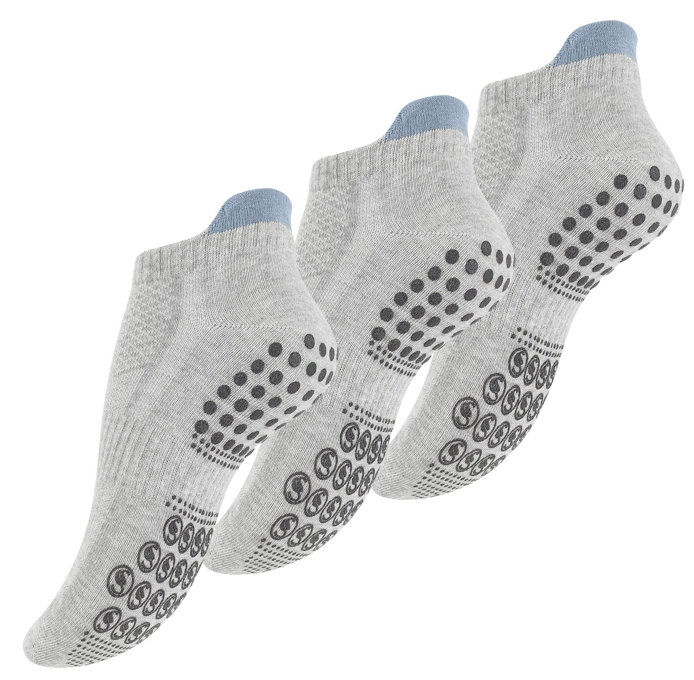 Stark Soul&reg; Rutschfeste Sportsocken 3 Paar f&uuml;r Yoga und Pilates - Bild 1