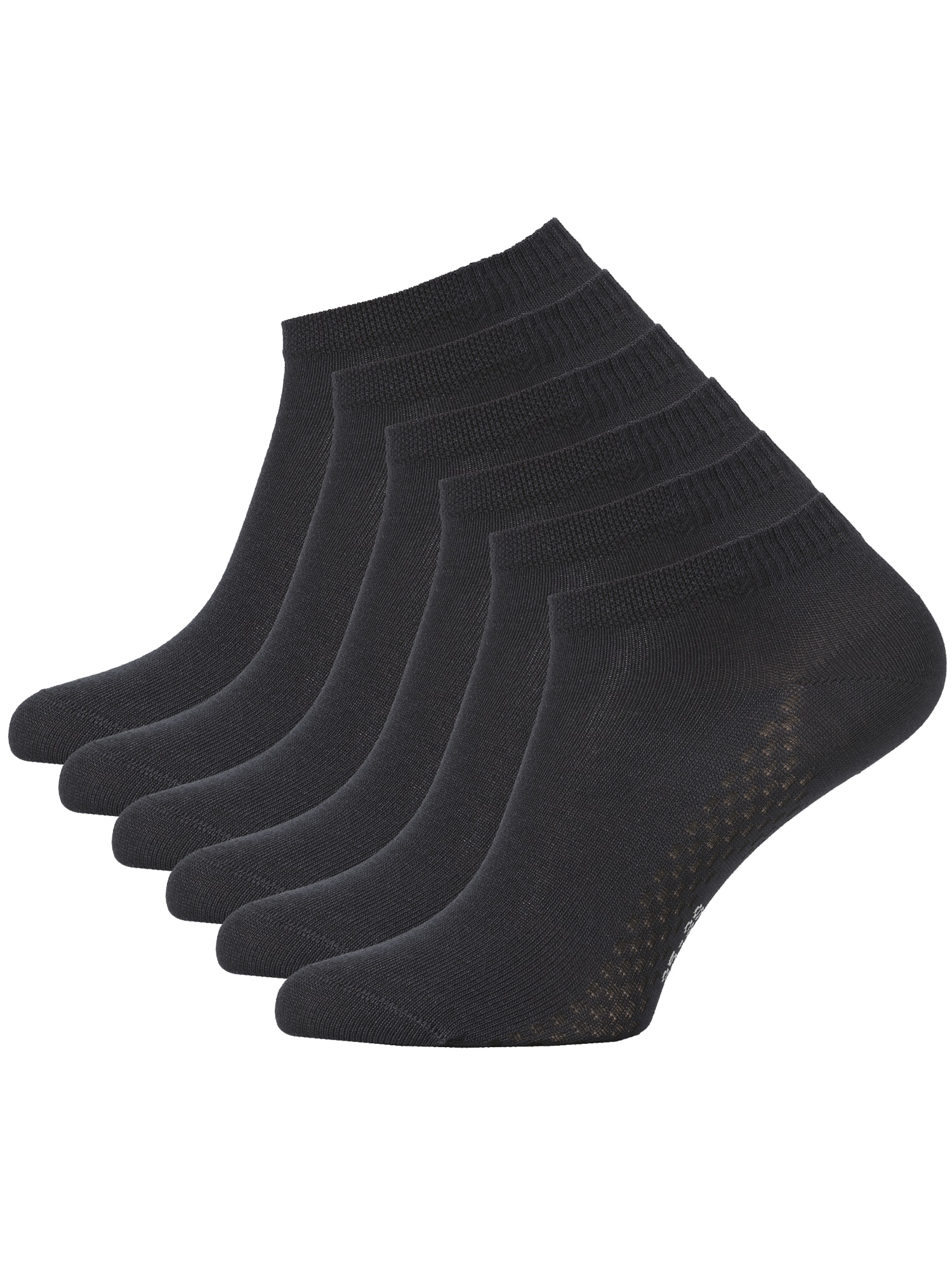 Cotton Prime&reg; 6 Paar Sneaker Socken aus Bambus Kurze Socken f&uuml;r Damen & Herren - Bild 1