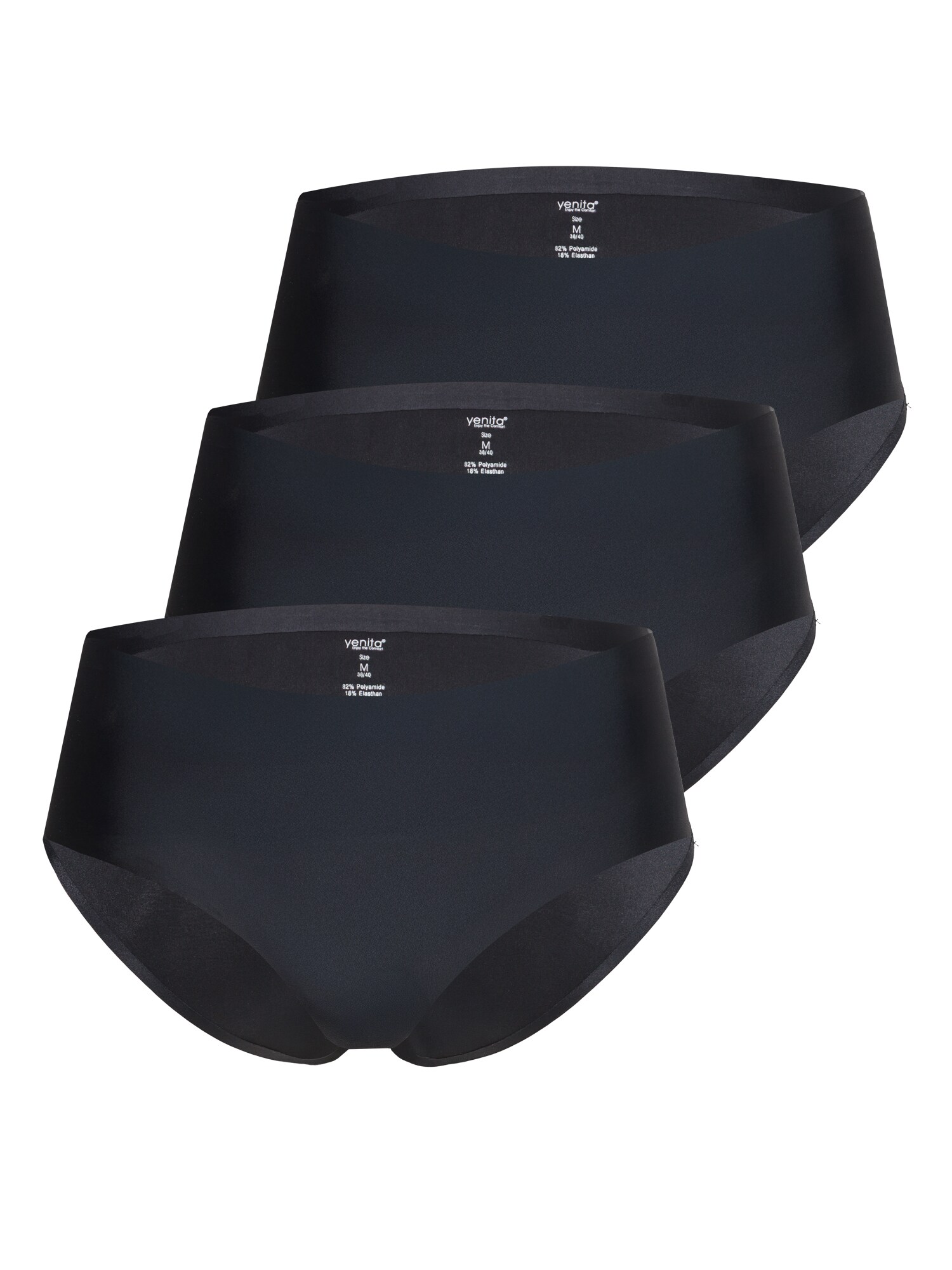 Yenita&reg; 3er Pack Slips aus Mikrofaser Nahtlose H&uuml;ftslips - Bild 1
