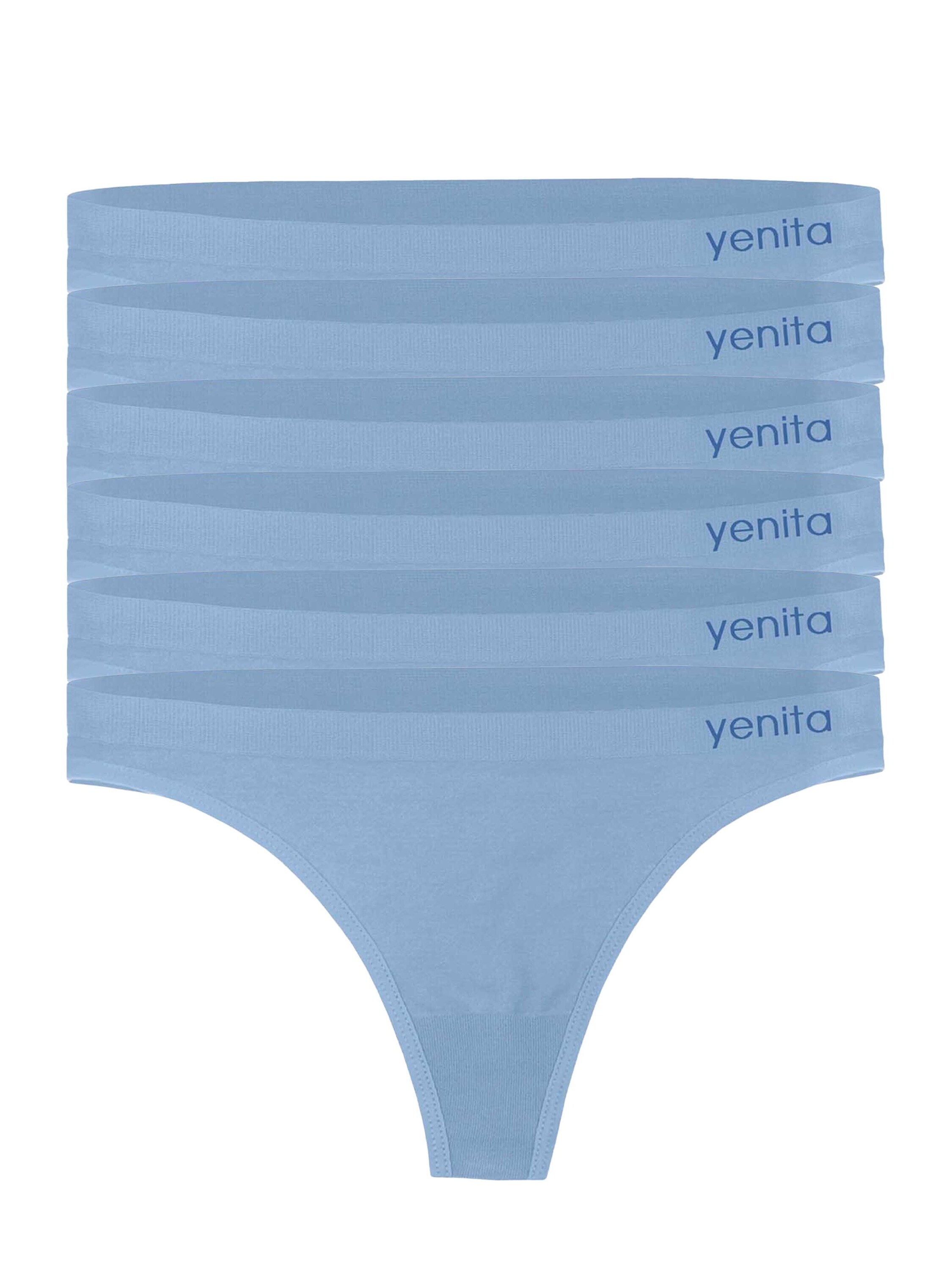 Yenita&reg; 6er Pack Seamless Basic String - Bild 1