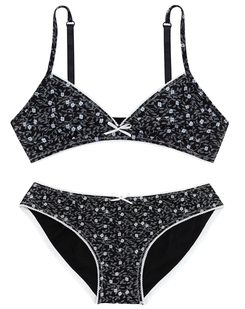 Yenita&reg; Unterw&auml;sche-Set "Cotton Enjoy" BH und Slip - Bild 1