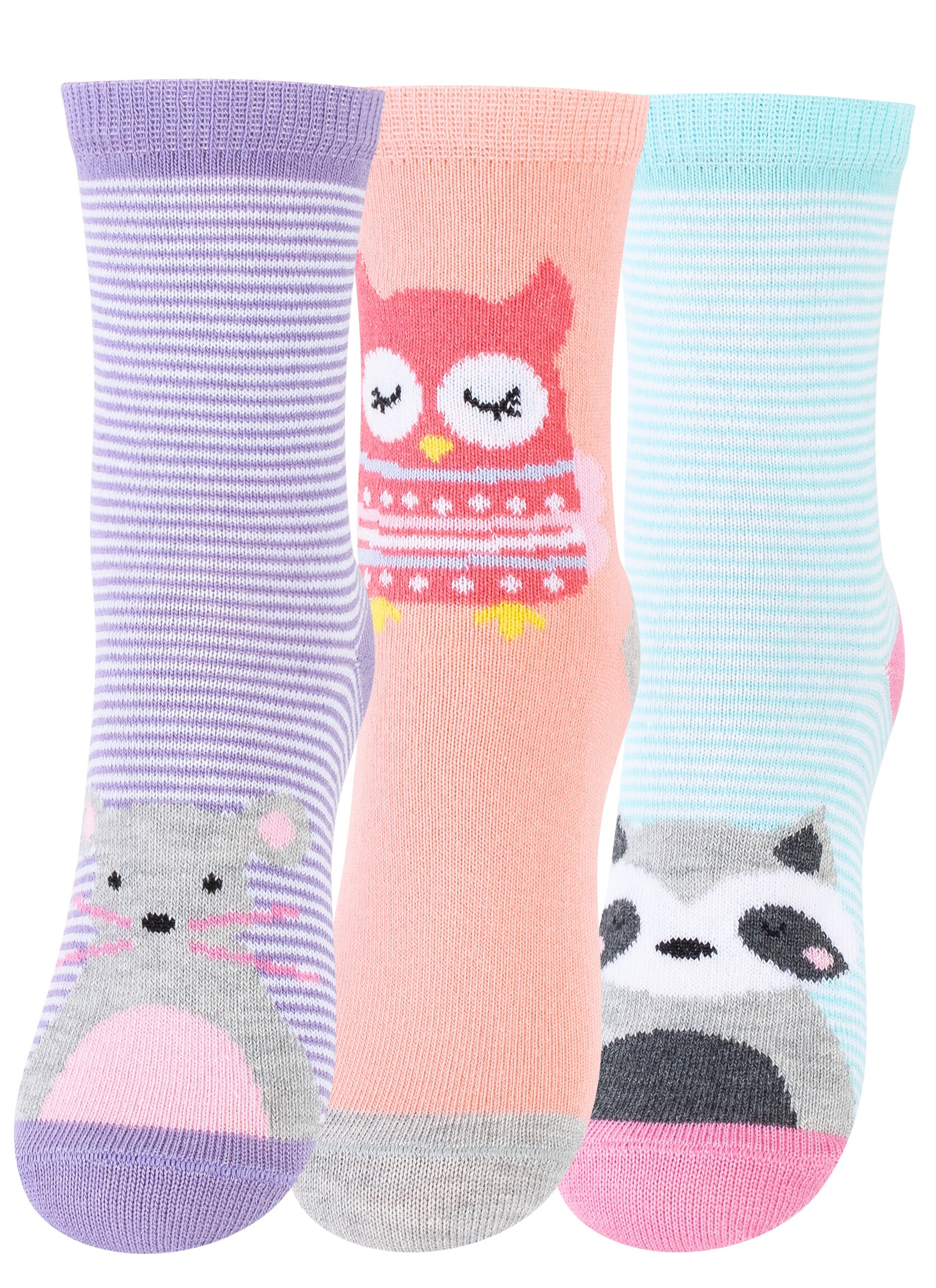 Cotton Prime&reg; 6 Paar Kinder Socken - Tiermotive - Bild 1