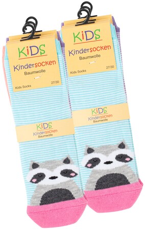 Prime® Netto 6 - Kinder Cotton kaufen Paar Tiermotive Socken bei online