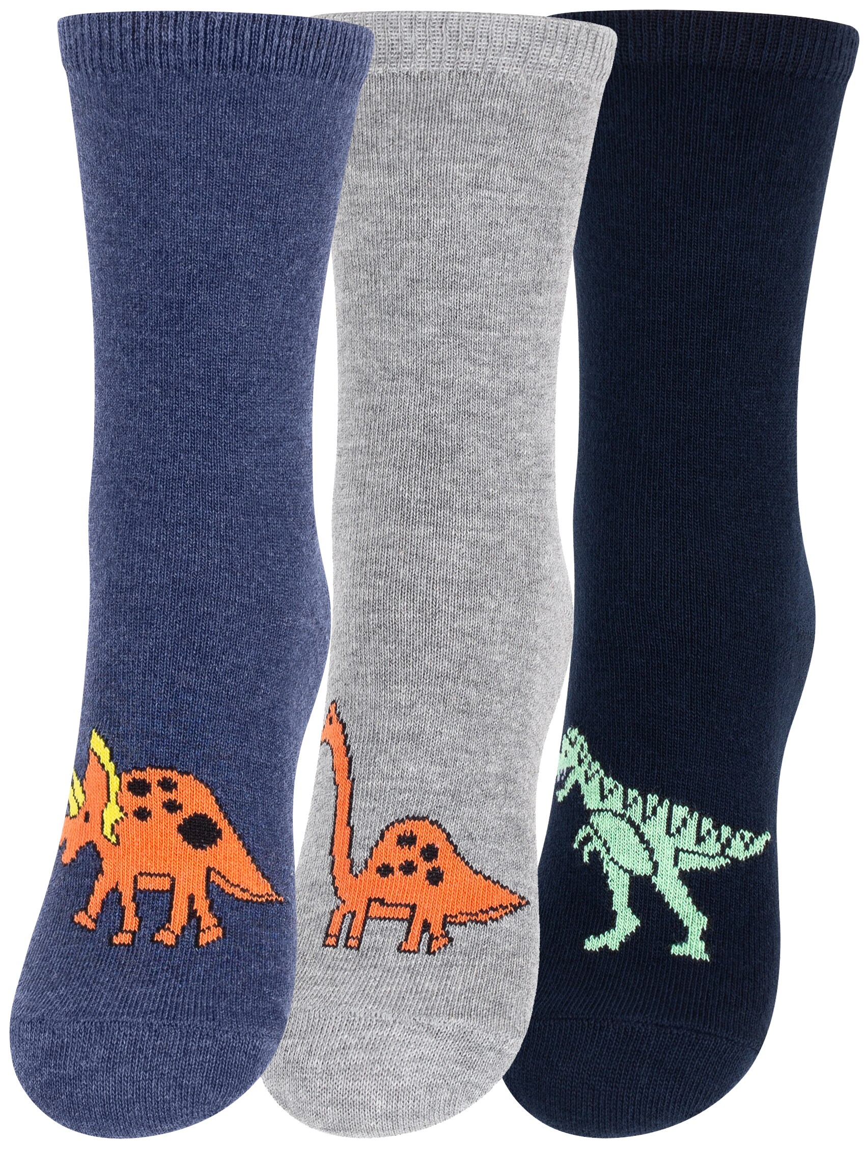 Cotton Prime&reg; 6 Paar Kinder Socken - Dinos - Bild 1