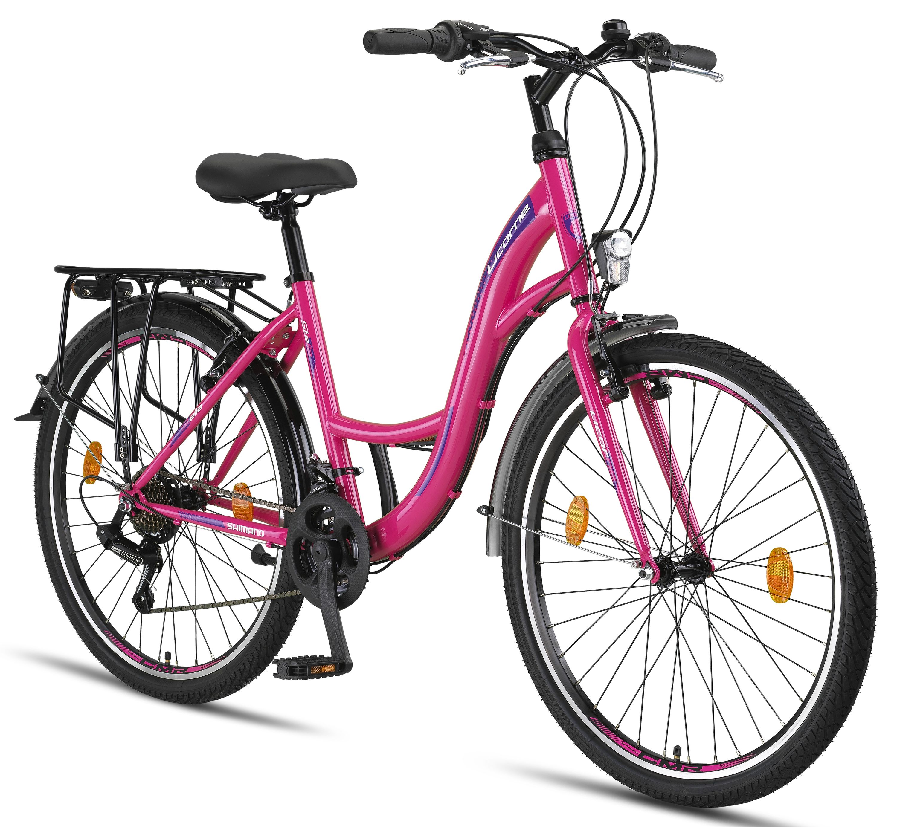 licorne bike stella premium city bike in 24