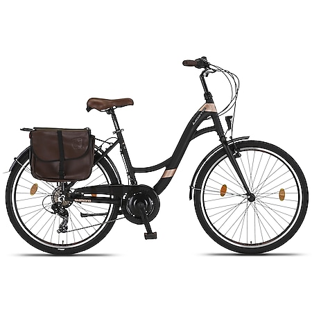 Licorne Bike Stella Plus Premium City Bike in Zoll Aluminium Fahrrad für Mädchen, Jungen, Herren und Damen - 21 Gang-Schaltung - Hollandfahrrad - Bild 1