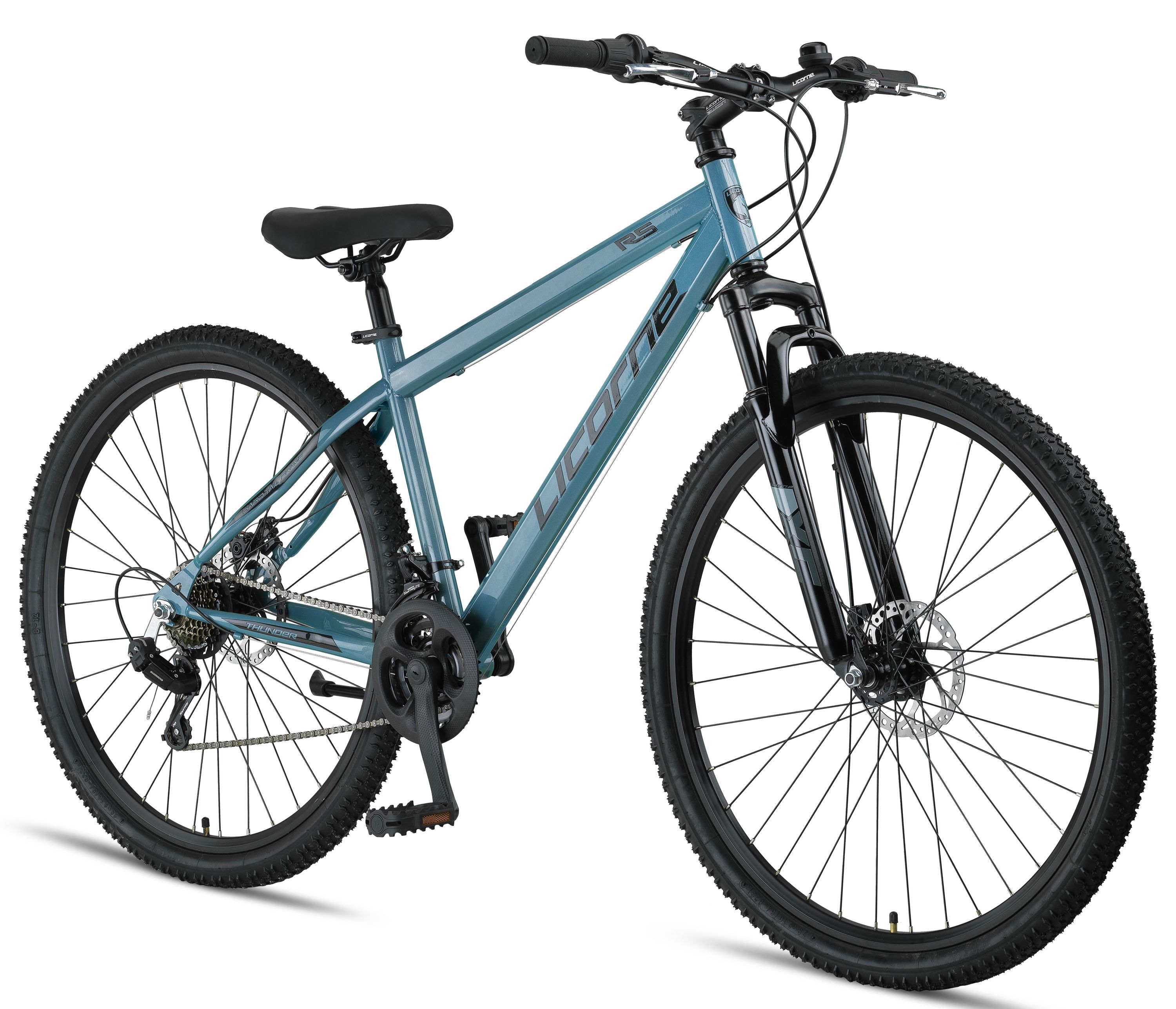 Licorne Bike Thunder Premium Mountainbike in 20, 24, 26, 27.5 und 29 Zoll Fahrrad f&uuml;r M&auml;dchen Jungen Herren und Damen Discbremse Farbe:Aquamarine;Gr&ouml;&szlig;e:29 Zoll - Bild 1