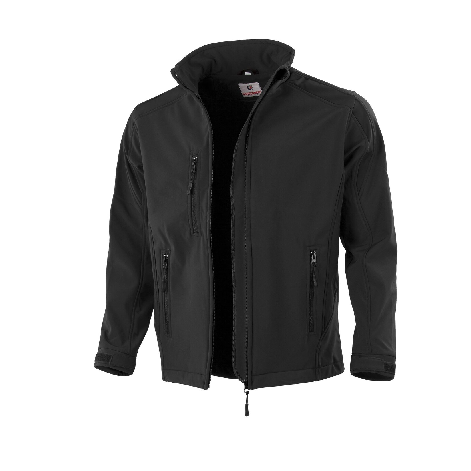 QUALITEX HIGH QUALITY WORKWEAR Softshelljacke softshell schwarz Damen: 48 Herren: XL