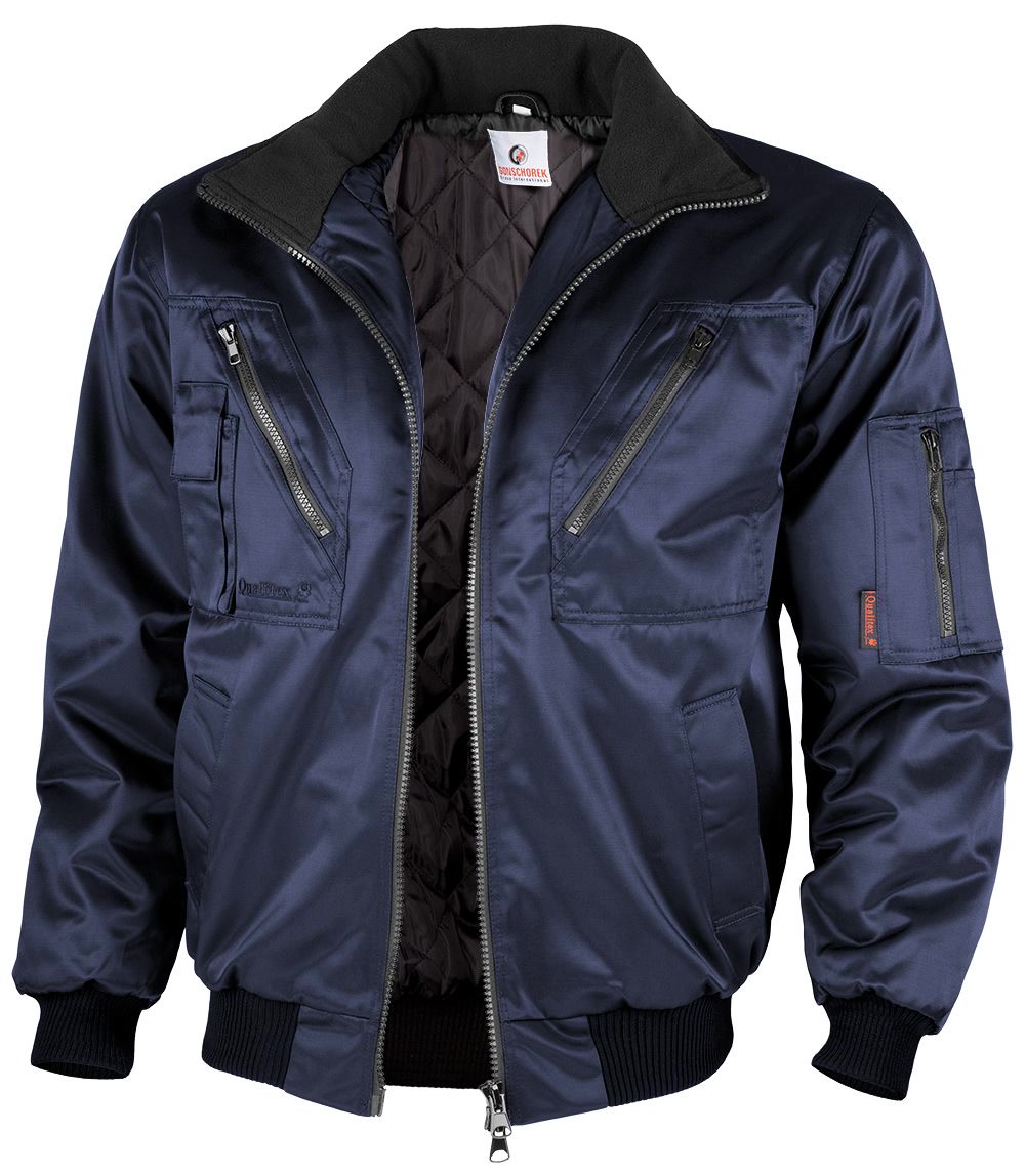 QUALITEX HIGH QUALITY WORKWEAR Pilotenjacke pilotenjacke marine Damen: 36 Herren: S - Bild 1