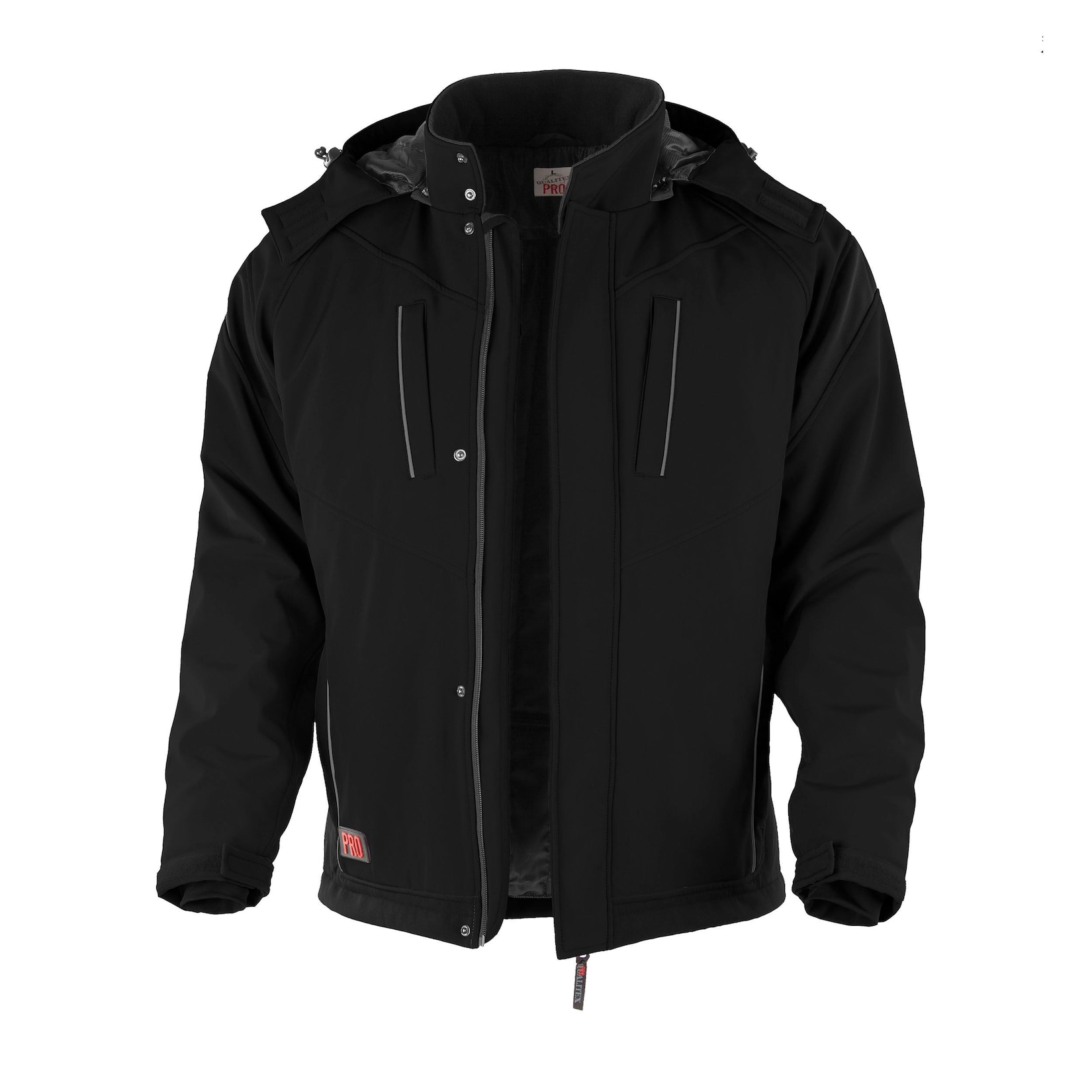 QUALITEX HIGH QUALITY WORKWEAR Softshelljacke PRO Winter schwarz Damen: 32 Herren: XS