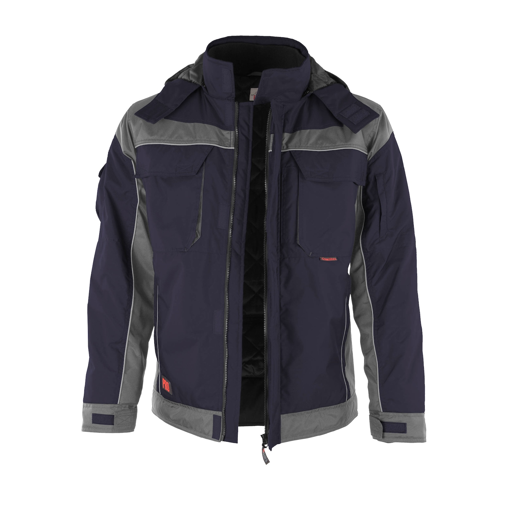 QUALITEX HIGH QUALITY WORKWEAR Winterjacke PRO Winter marine/grau Damen: 40 Herren: M