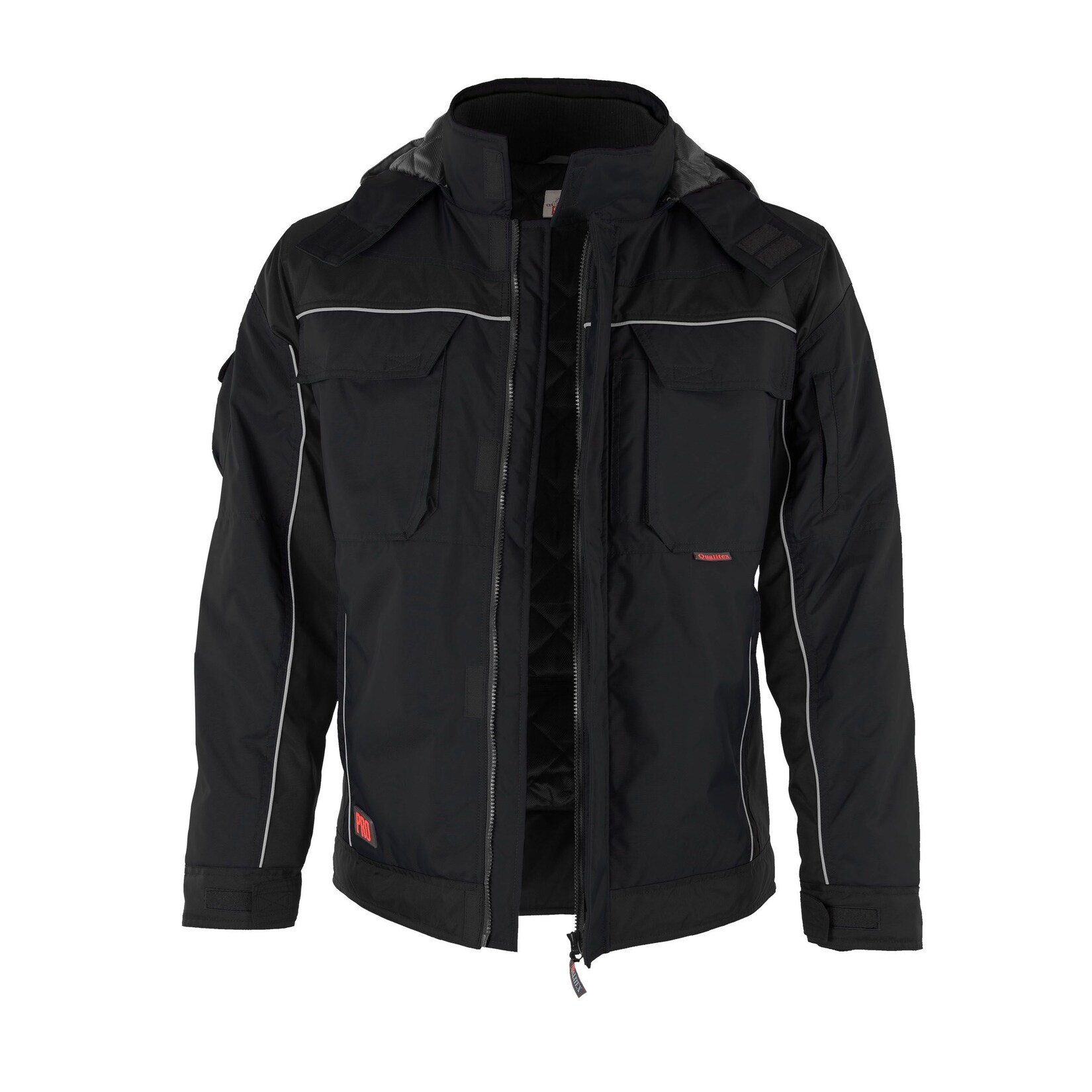 QUALITEX HIGH QUALITY WORKWEAR Winterjacke PRO Winter schwarz Damen: 48 Herren: XL
