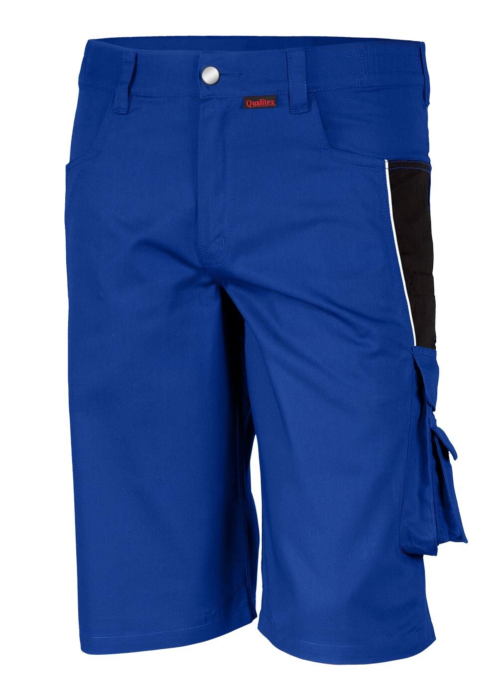 QUALITEX HIGH QUALITY WORKWEAR Shorts PRO kornblau/schwarz Damen: 54 Herren: 60