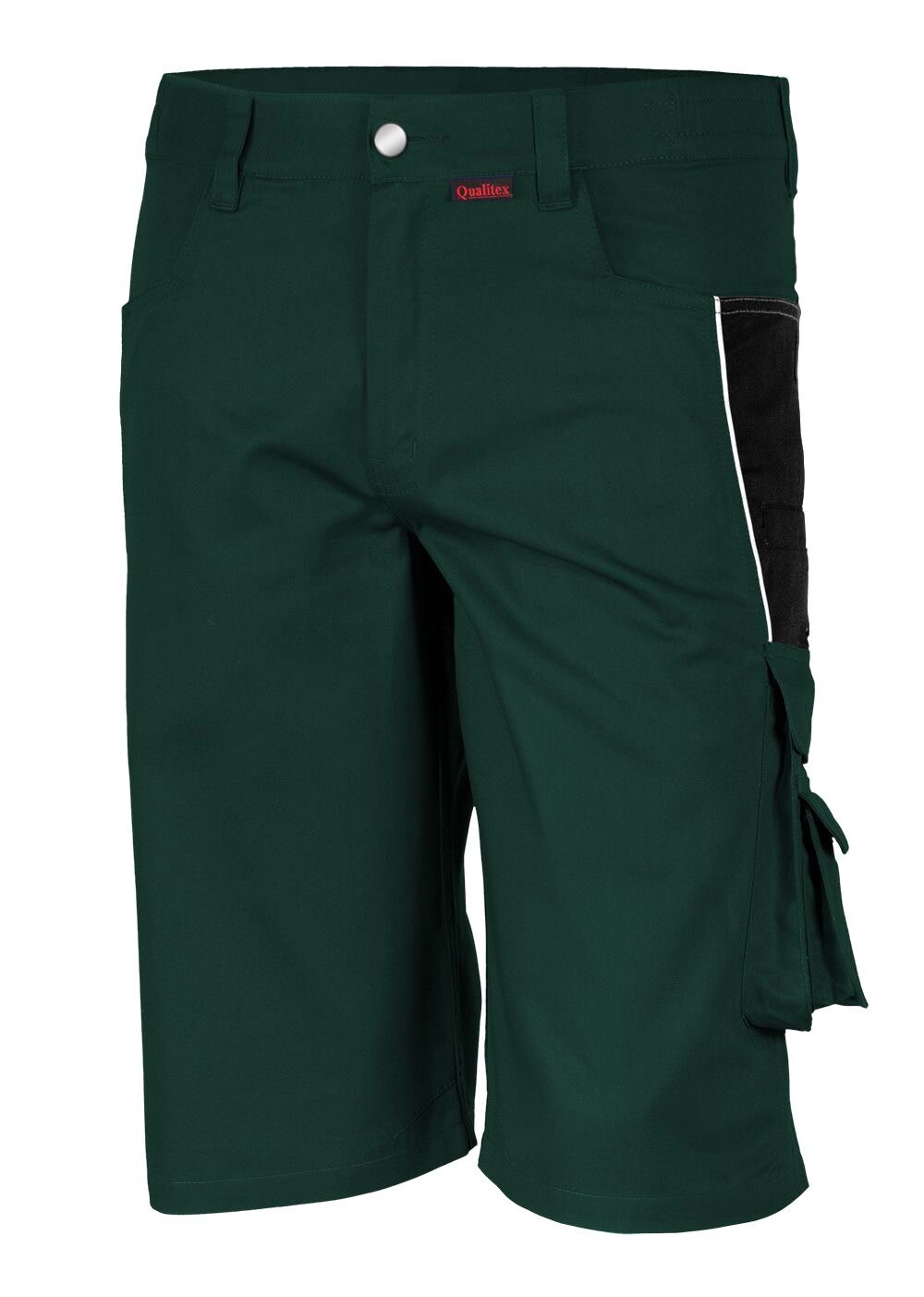 QUALITEX HIGH QUALITY WORKWEAR Shorts PRO grün/schwarz Damen: 52 Herren: 58