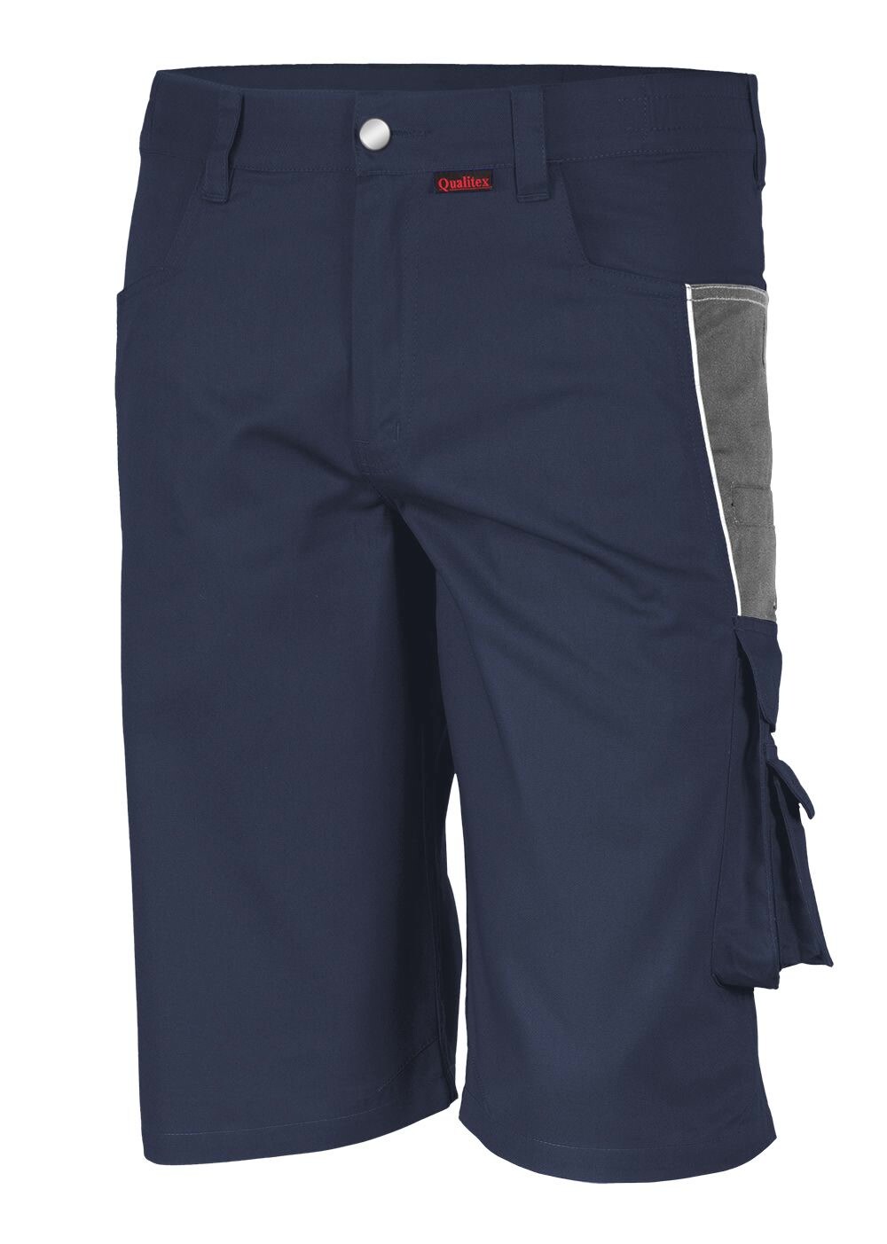 QUALITEX HIGH QUALITY WORKWEAR Shorts PRO marine/grau Damen: 40 Herren: 46