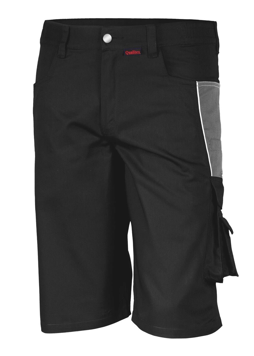 QUALITEX HIGH QUALITY WORKWEAR Shorts PRO schwarz/grau Damen: 36 Herren: 42