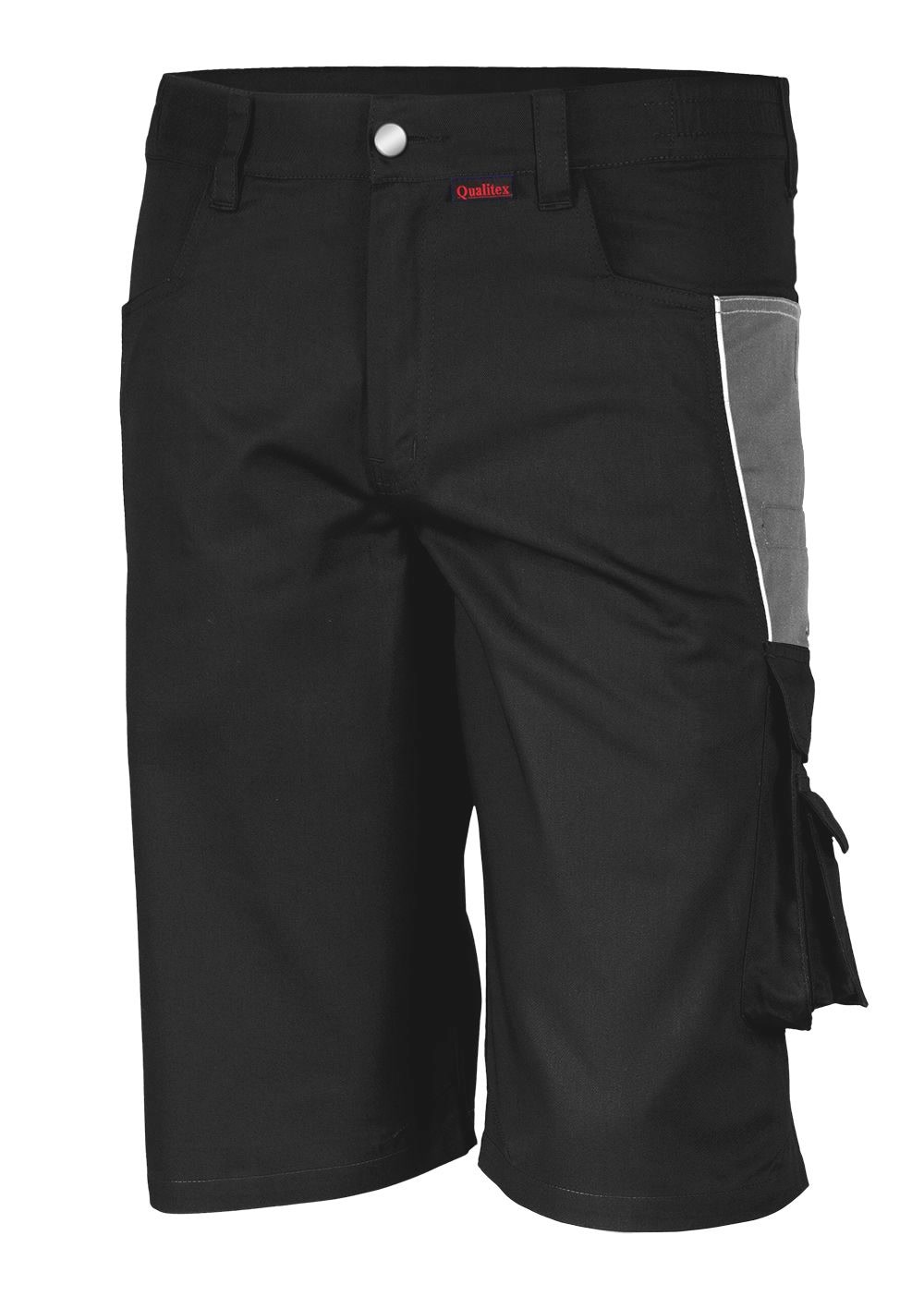 QUALITEX HIGH QUALITY WORKWEAR Shorts PRO schwarz/grau Damen: 42 Herren: 48